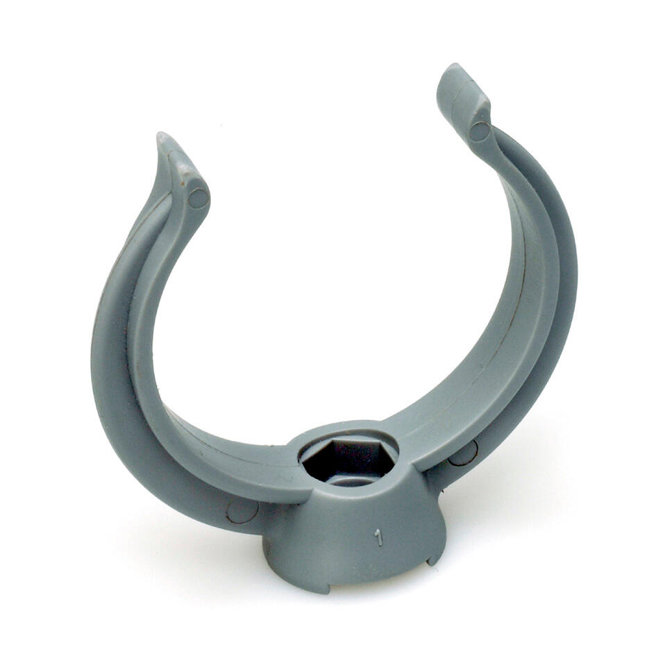 Lot de 5 colliers lyres en pvc à emboîtage, femelle, D.32 - 2