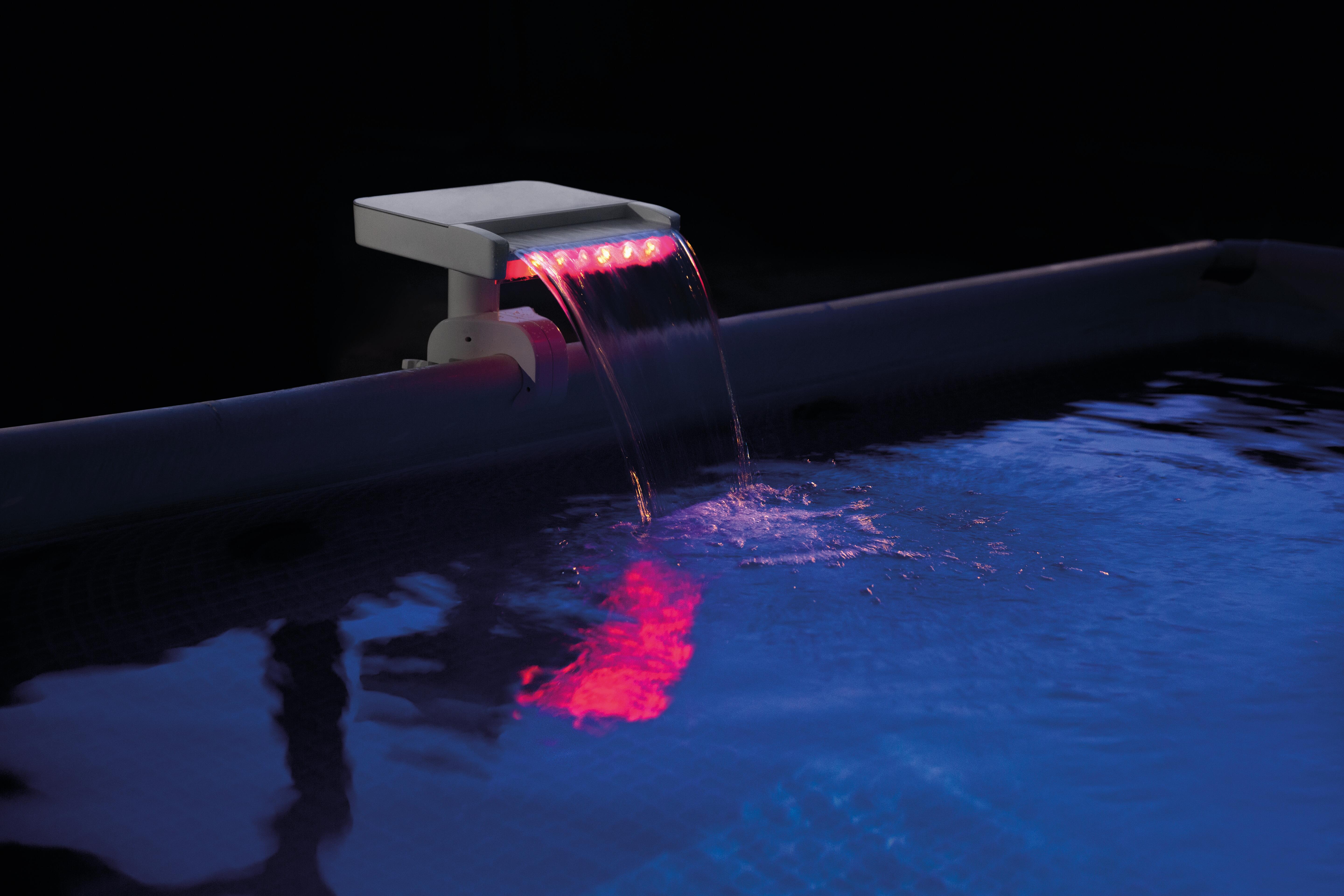 Cascade LED multicolore INTEX pour piscine tubulaire - 4