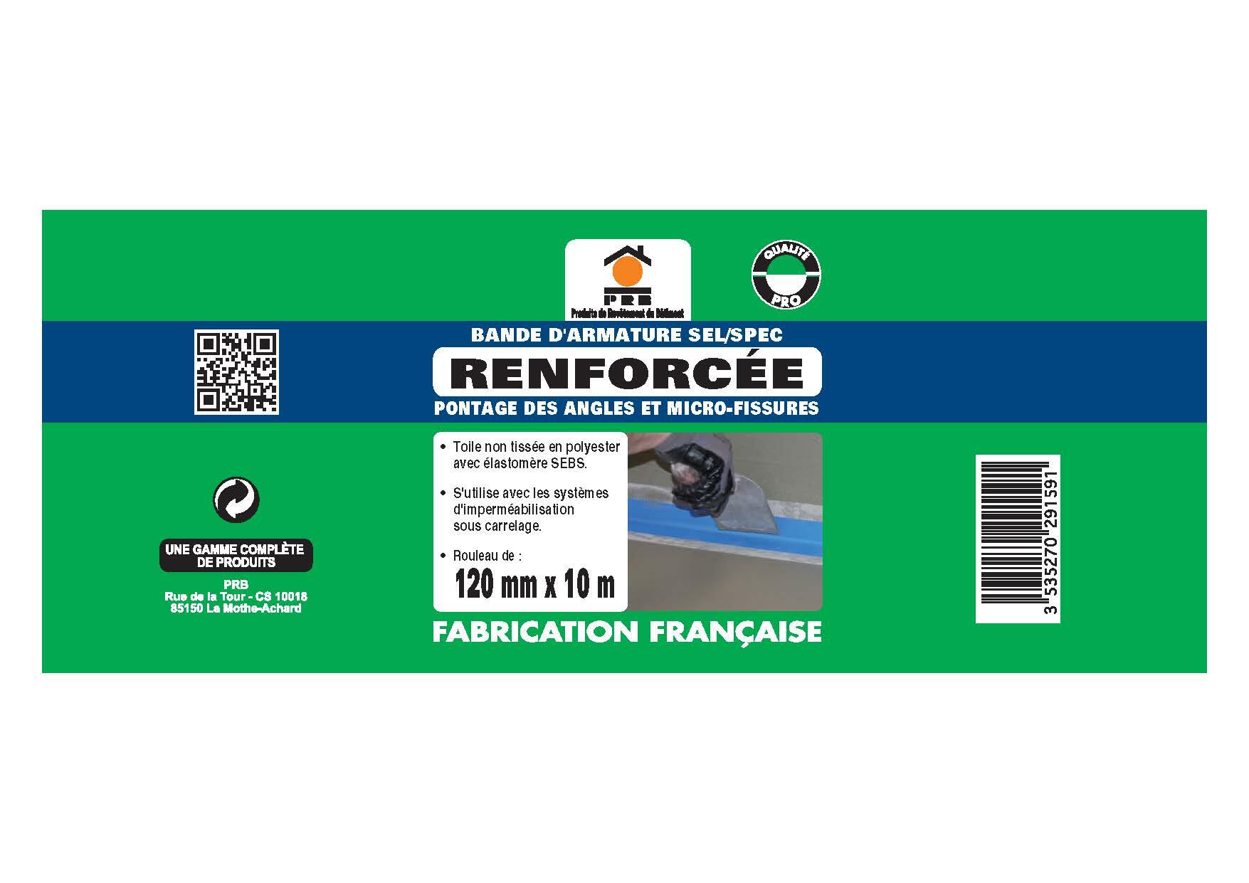 Bande d'armature PRB, 10 mL - 2