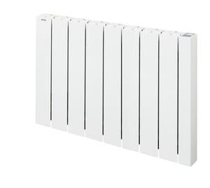 Radiateur électrique connecté à inertie fluide 1500W ACOVA Alcantara horizontal Leroy Merlin Les bons plans des petits projets avant l'été