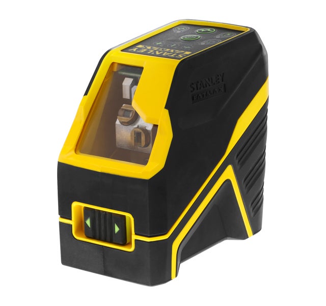 Niveau laser en croix à ligne vert STANLEY FATMAX VERT FMHT77586-1 + Housse, sup
