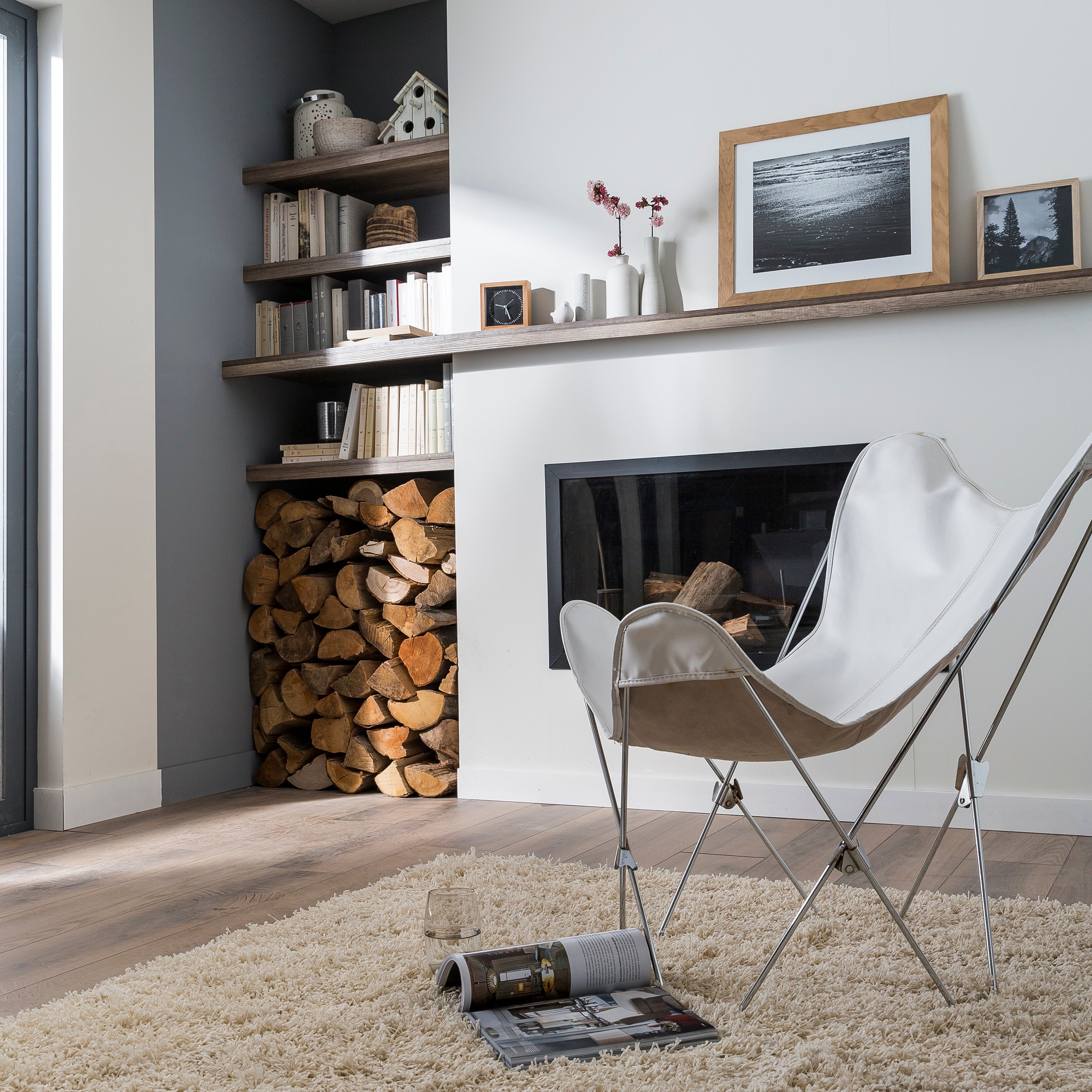 Tablette aggloméré mélaminé chêne authentique, L.250 x l.50 cm x Ep.18 mm - 6