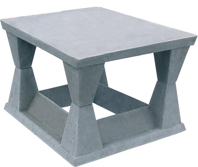 Aspirateur pour conduit de cheminée WESER, 44x44 cm