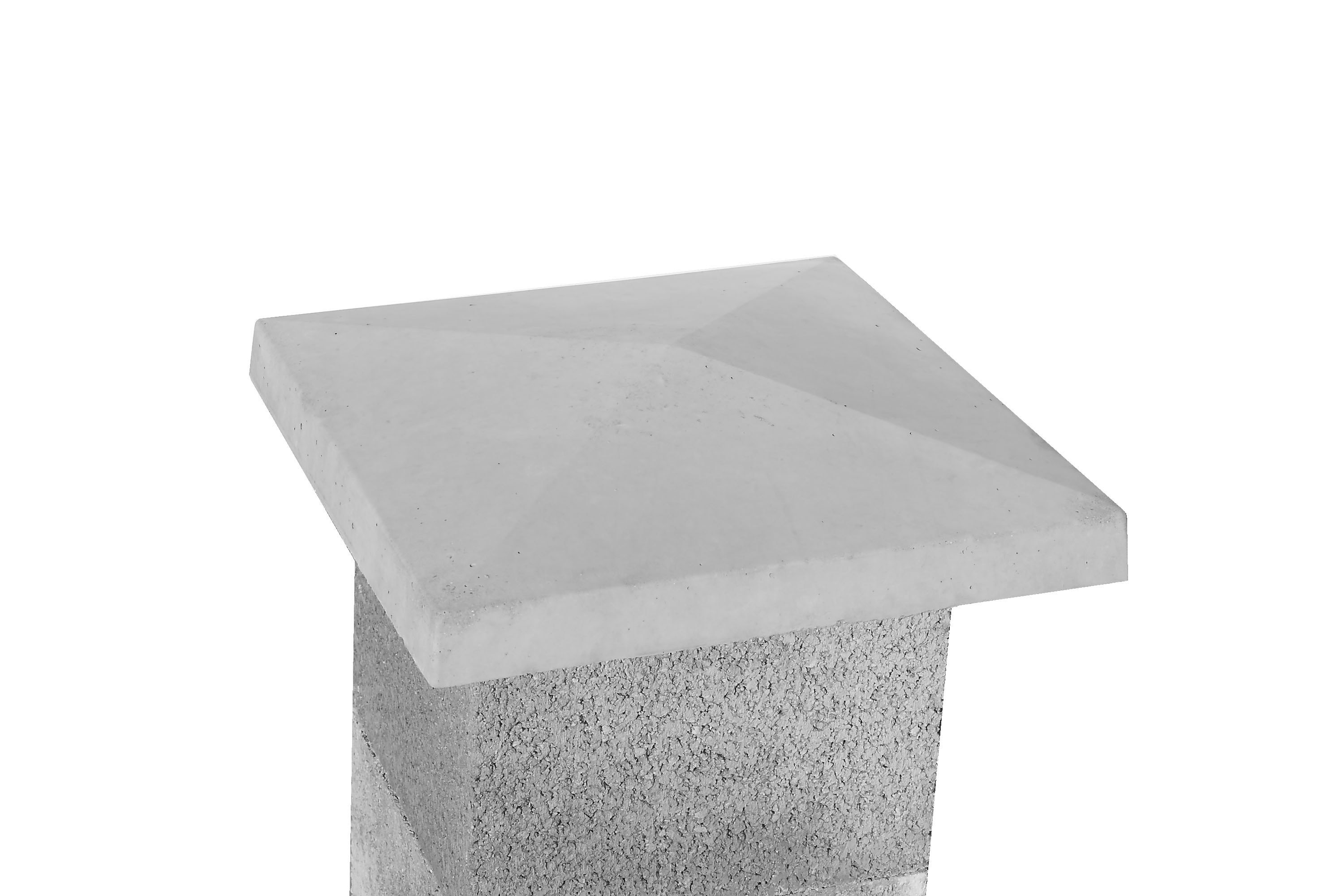 Chapeau pointu gris, H.5 x l.36 x P.36 cm - 2