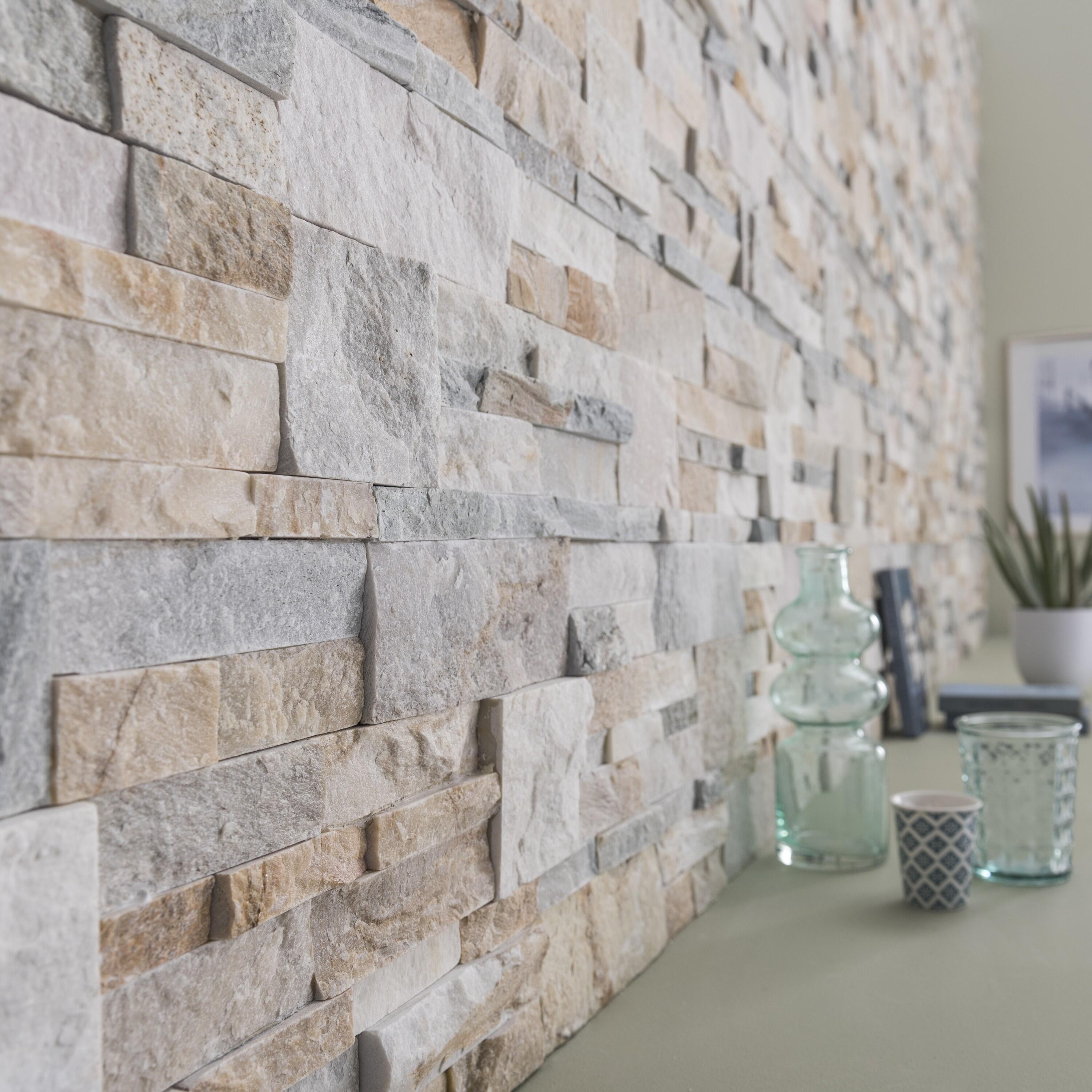 Plaquette de parement pierre naturelle Elegance intérieur / extérieur - 8