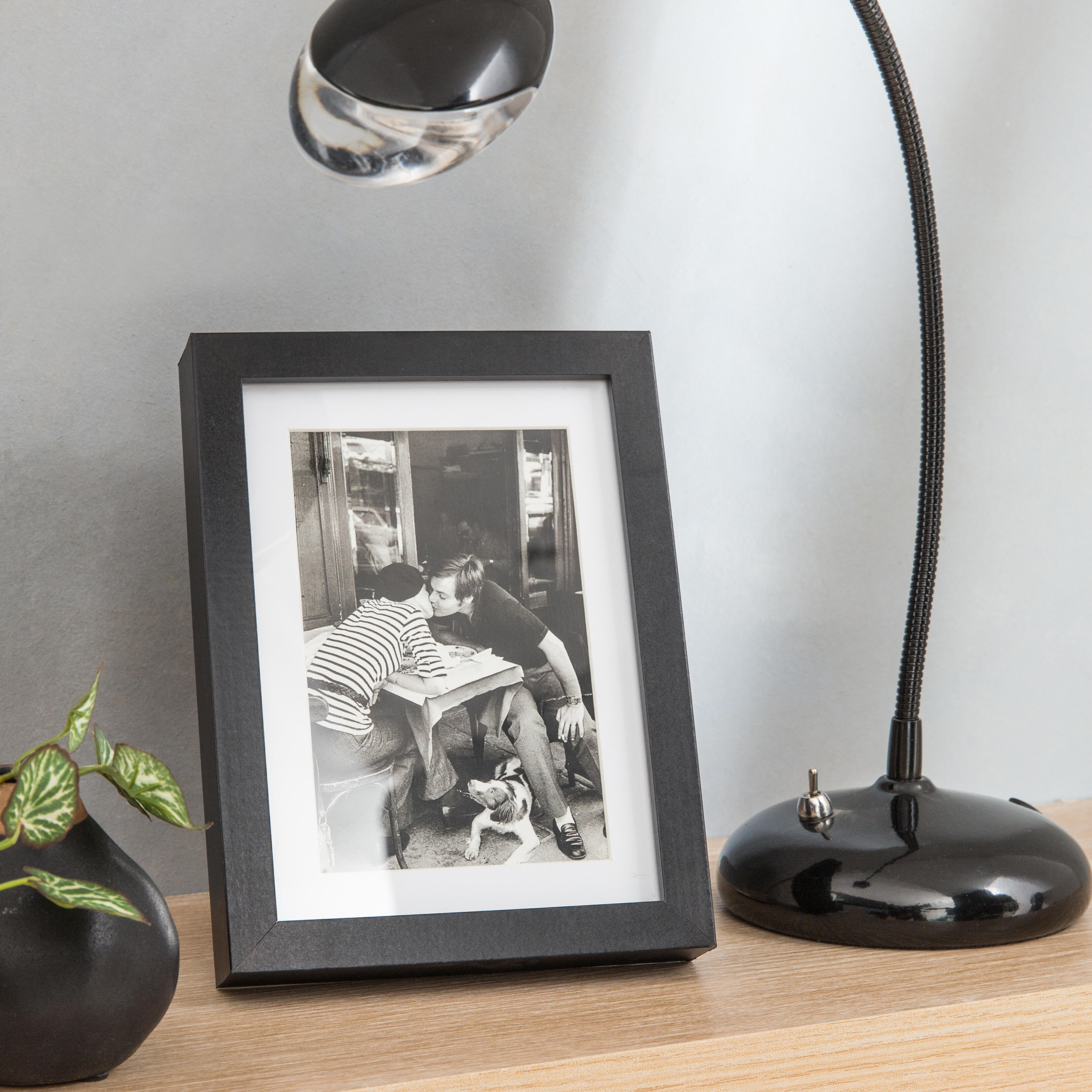 Cadre Milo, 21 x 29.7 cm noir, INSPIRE - 5