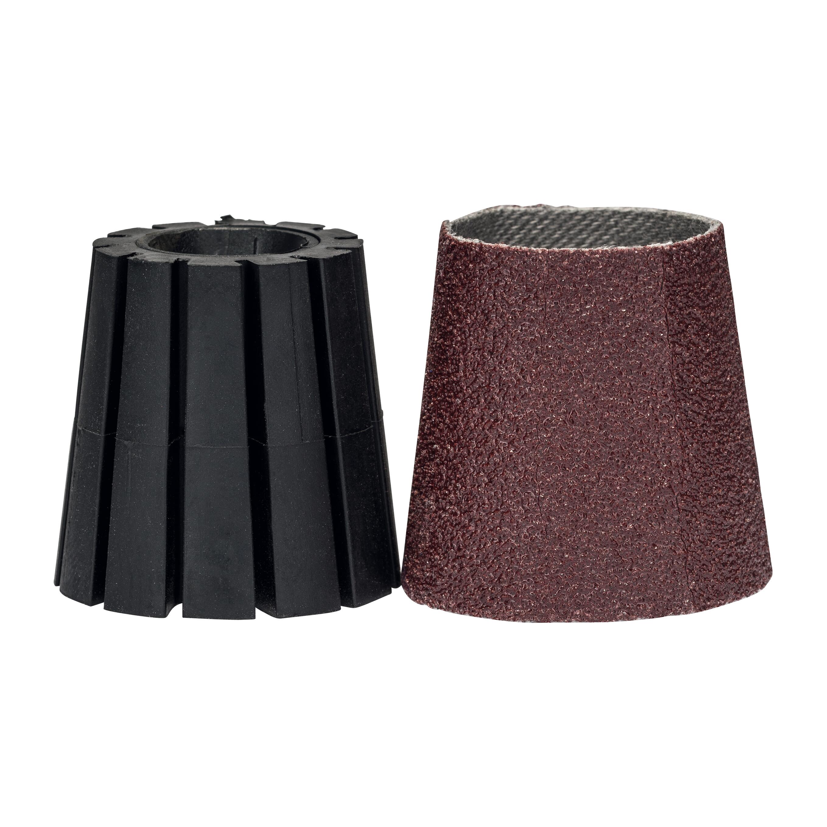 Kit 12 Pezzi Testine Abrasive Per Lucidatura E Levigatura - Ruote In Spugna Con Gambo Da 3mm Per Dremel E Mini Trapano