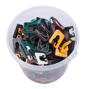 Lot de 200 cales fourchette repliables pose fenêtres - 4