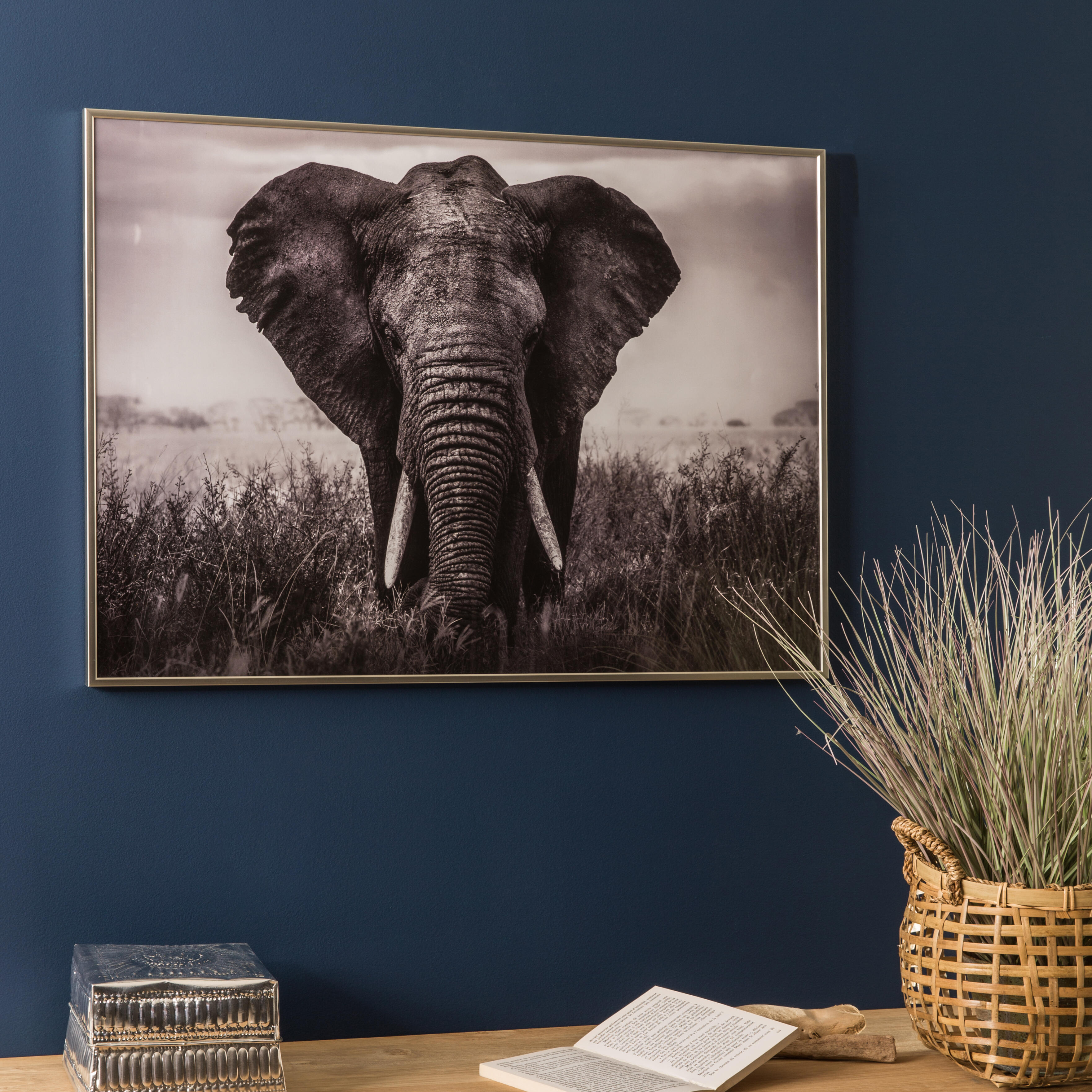 Cadre Accent, H.40 x l.30 cm, aluminium argent, NIELSEN - 2