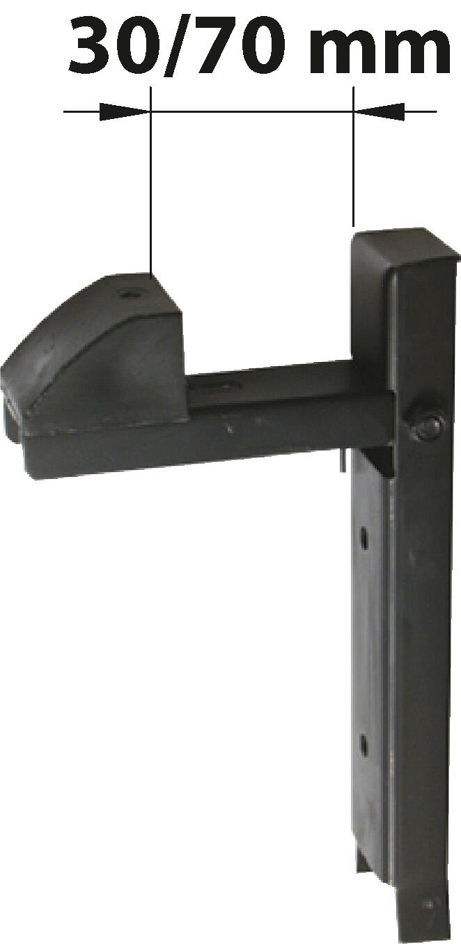 Arrêt de portail automatique en acier pour portail de 30 à 70 mm, H.250 mm AFBAT - 3