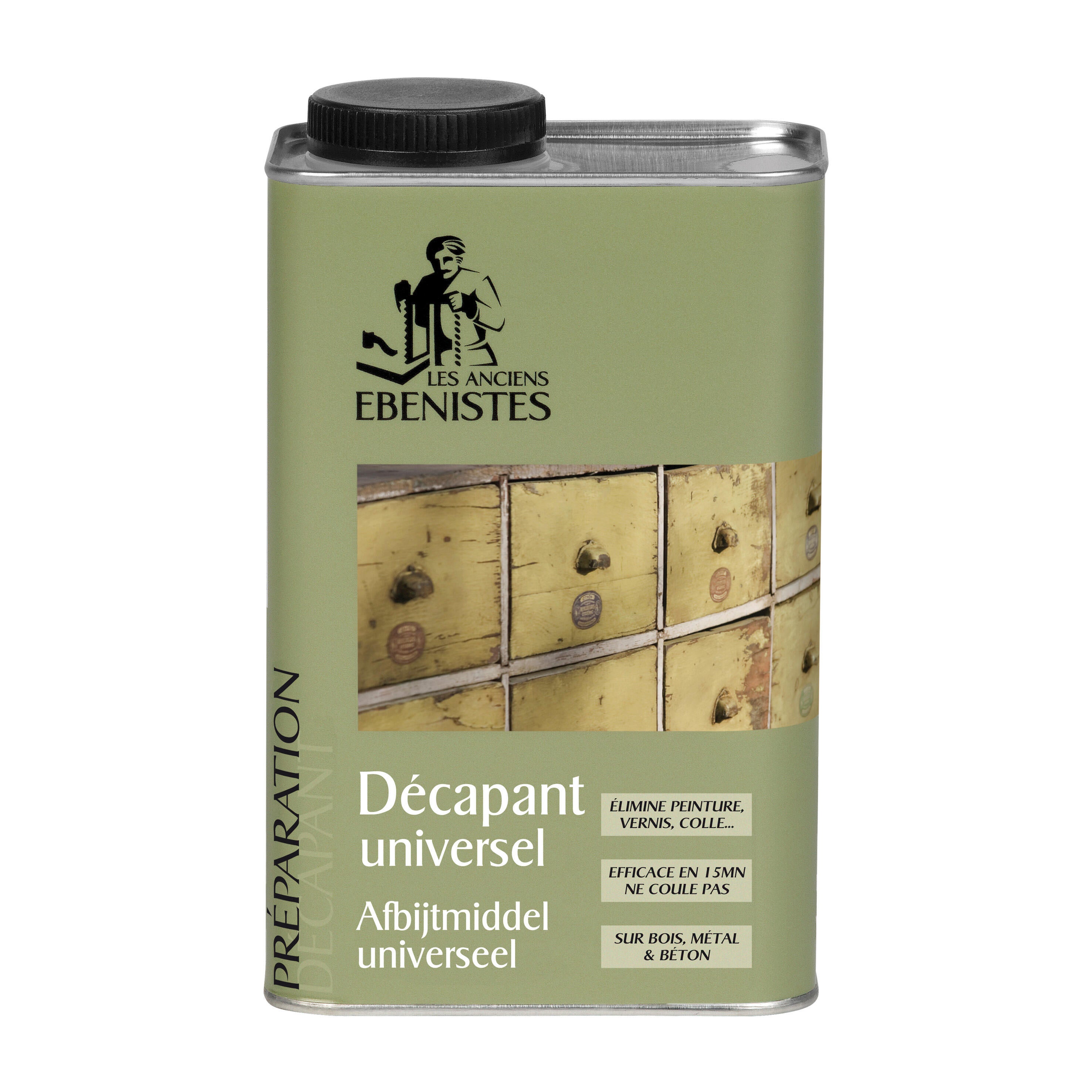 Décapant universel LES ANCIENS EBENISTES Meubles 1 l - 3