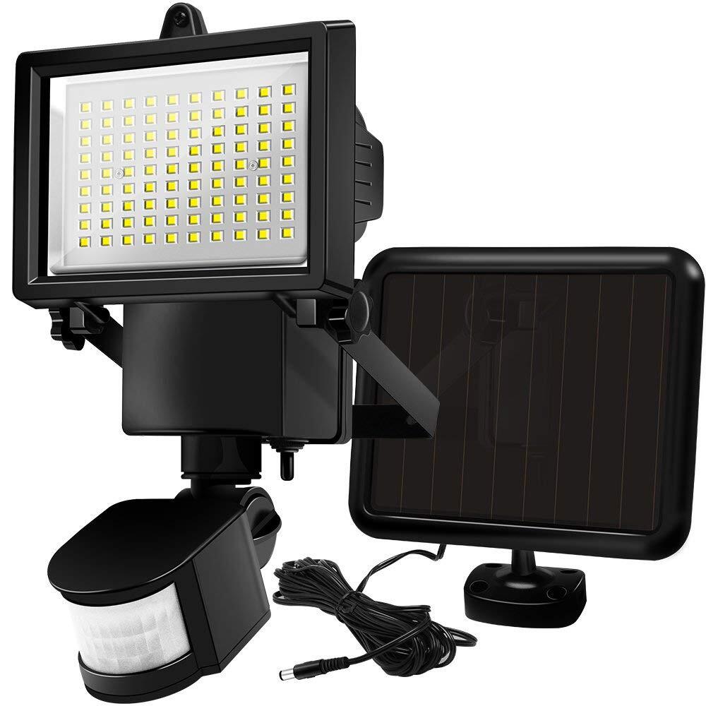 Projecteur à détection solaire Cooper black 1000 Lumens noir LUMIJARDIN - 3