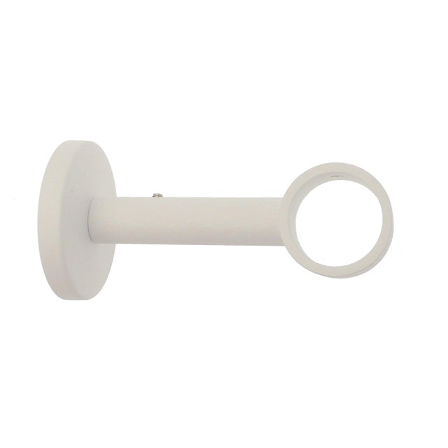 Support tringle à rideau Cosy, 28 mm blanc satiné INSPIRE