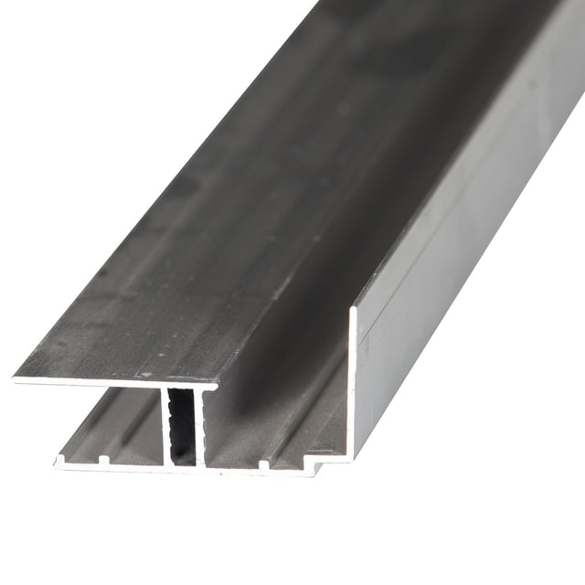 Profil bordure pour plaque ep. 16 mm aluminium, L.3 m