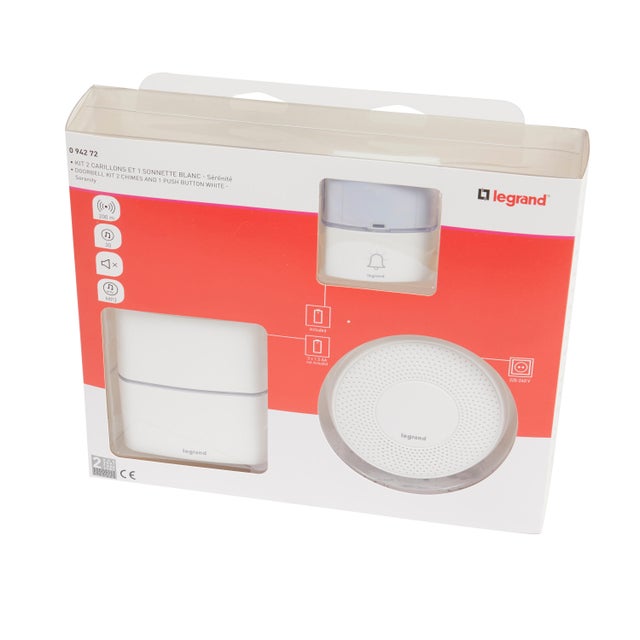 Carillon sans fil 094272 LEGRAND, blanc