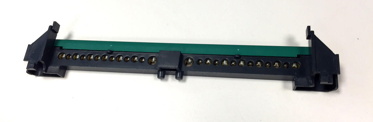 Bornier terre 2x13 connexions DEBFLEX - 2