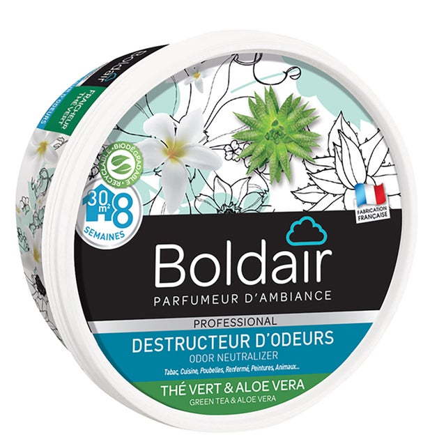 Destructeur d'odeur gel BOLDAIR thé vert 300g