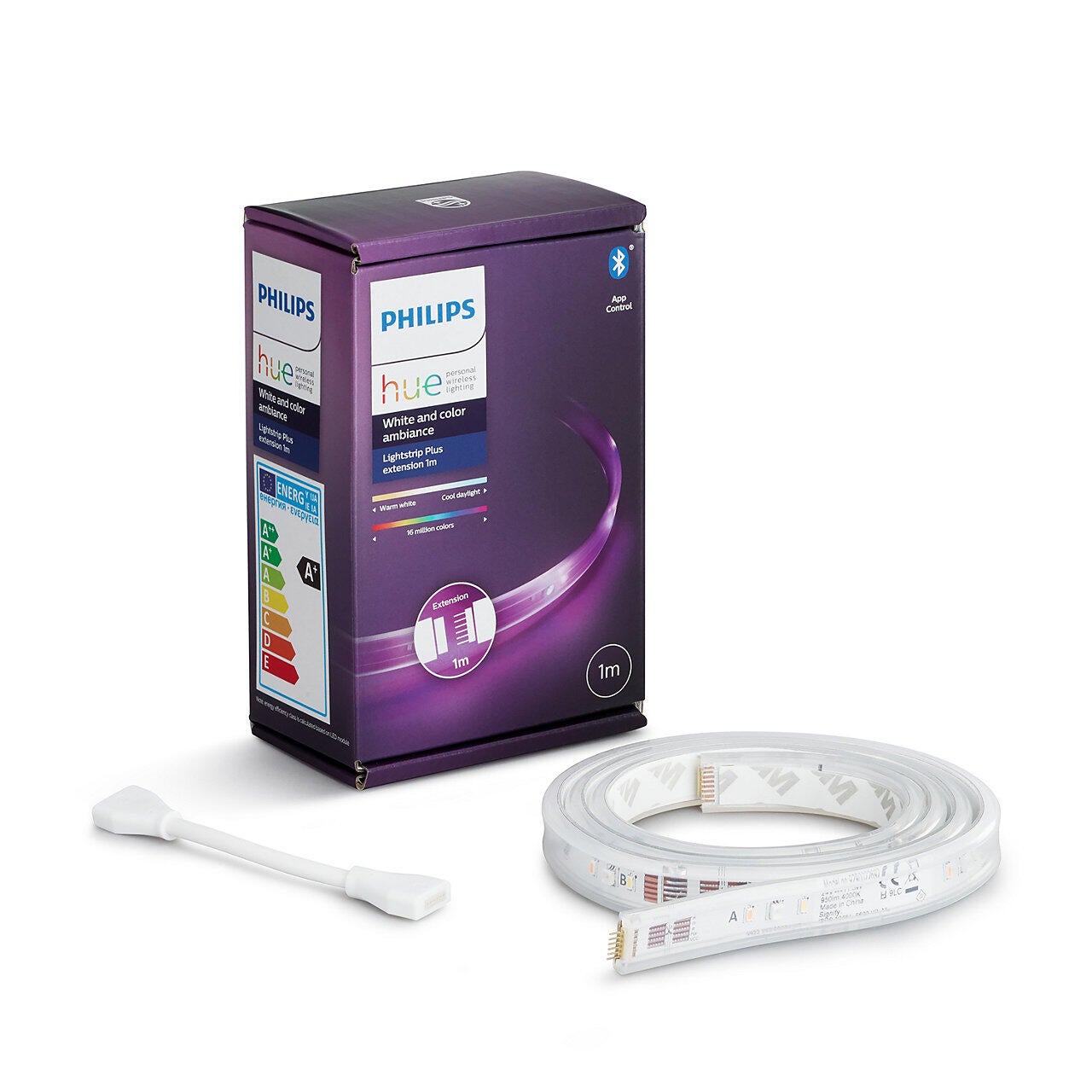 Kit ruban LED connecté 2x1m multicolore et blancs, PHILIPS Hue - 4