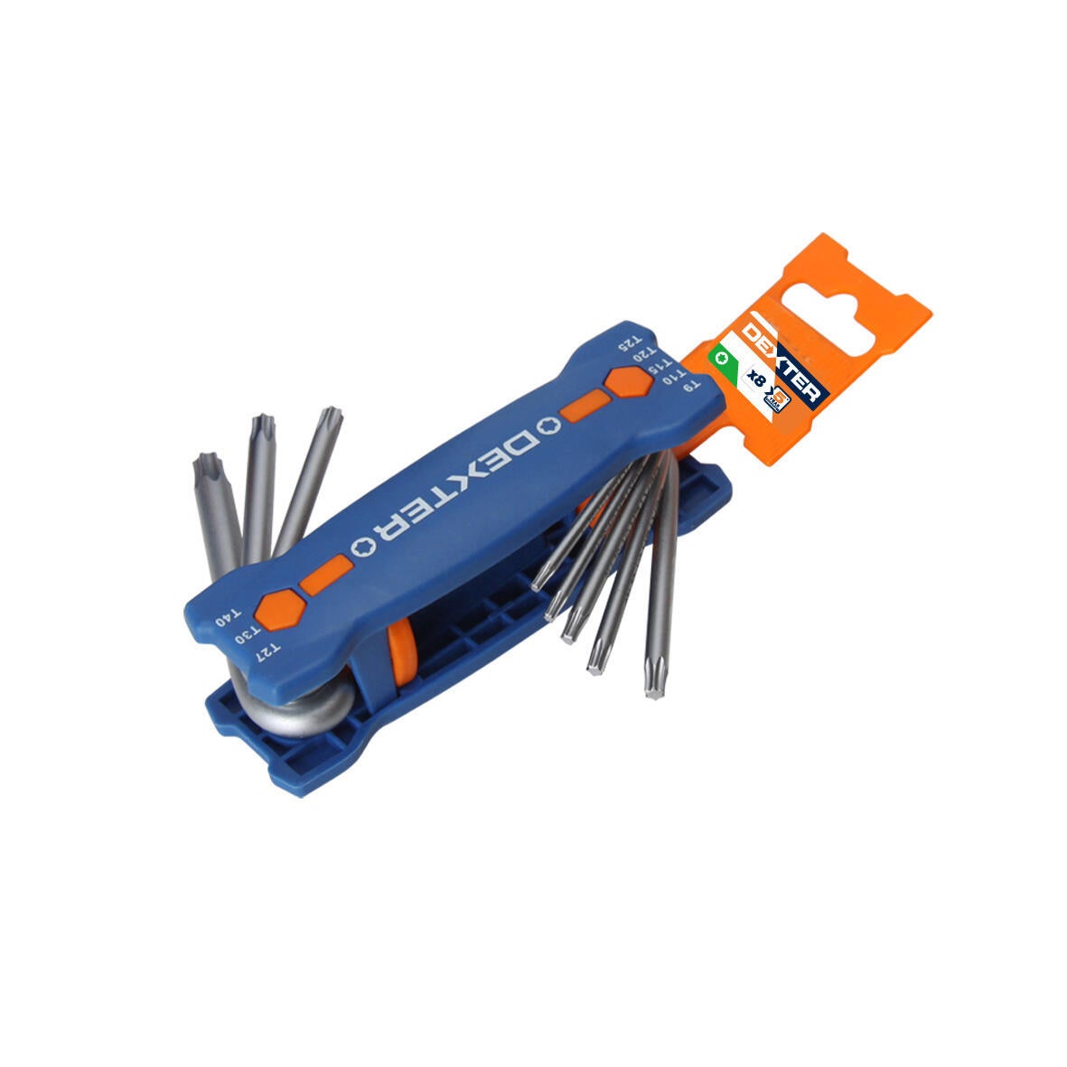 Kit 8 CHAVES TORX DEXTER - 7