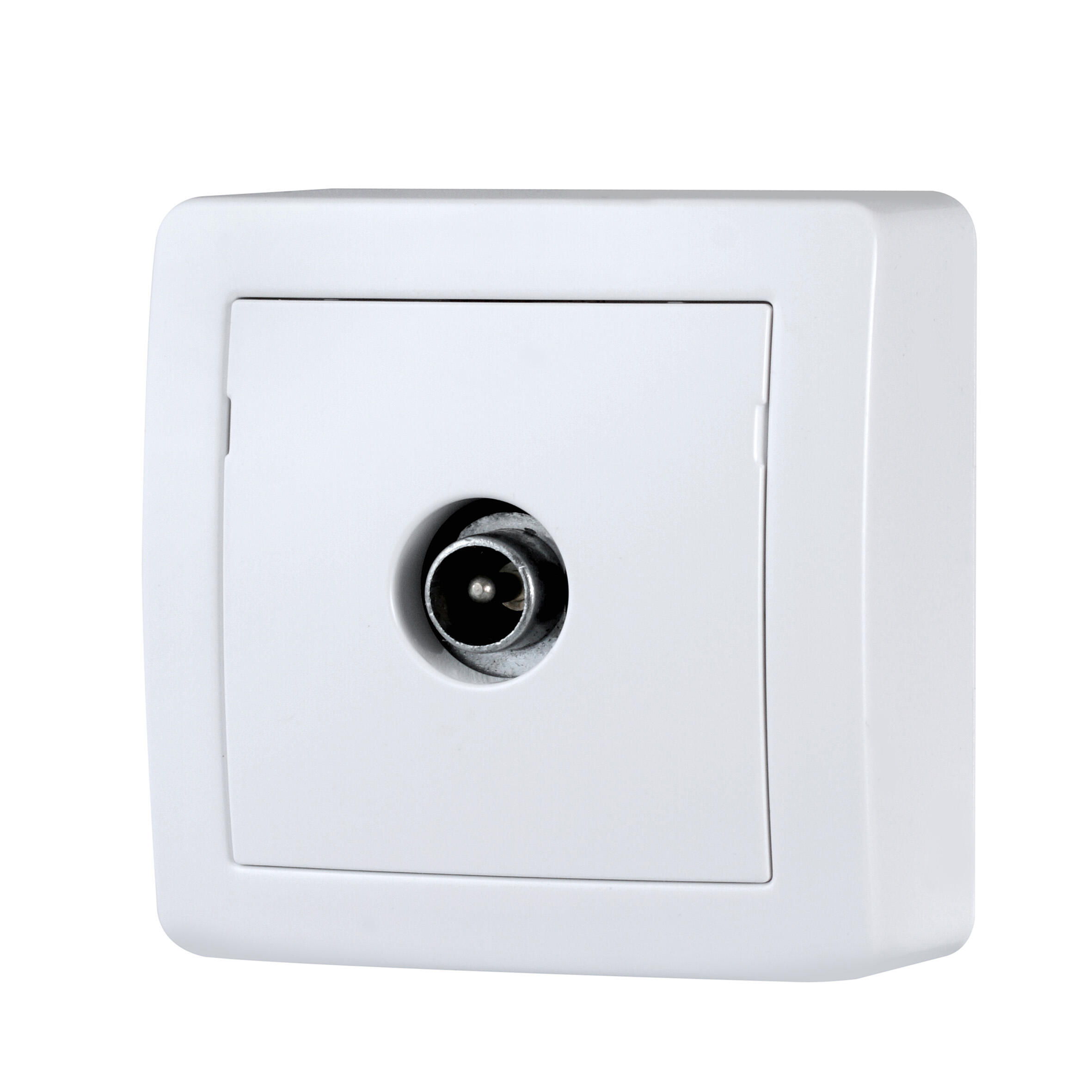 Prise tv saillie complet Alréa, SCHNEIDER ELECTRIC, blanc - 2