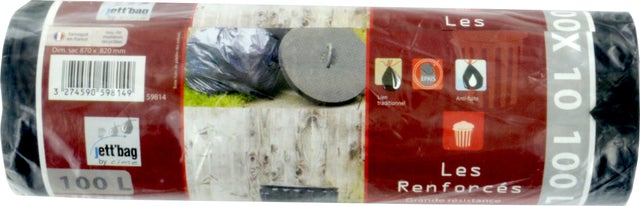Sacs poubelle 100 litres moins cher au meilleur prix Leroy Merlin