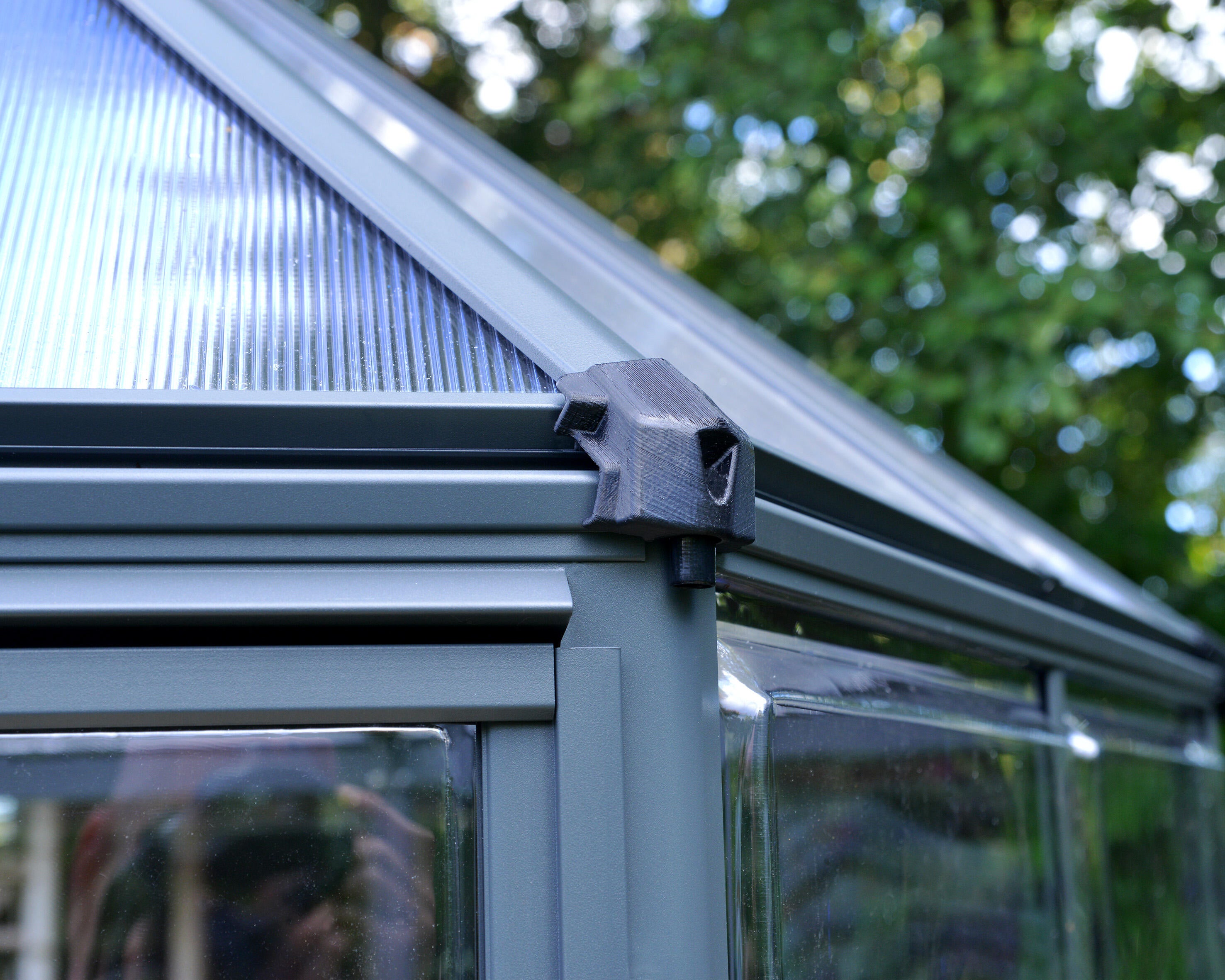 Serre fixe en polycarbonate simple paroi 704053, 5.3 m² CANOPIA BY PALRAM - 9