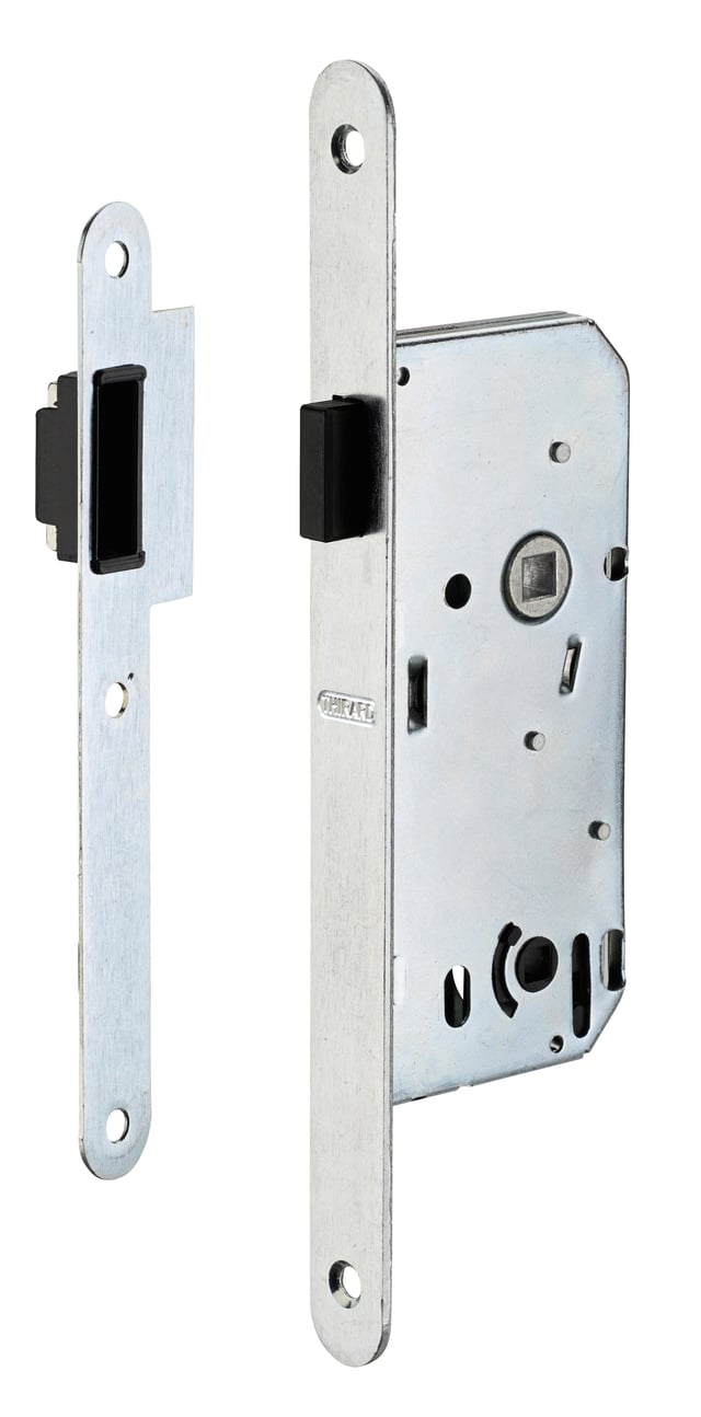 Serrure encastrée magnétique THIRARD, à condamnation, axe 40 mm