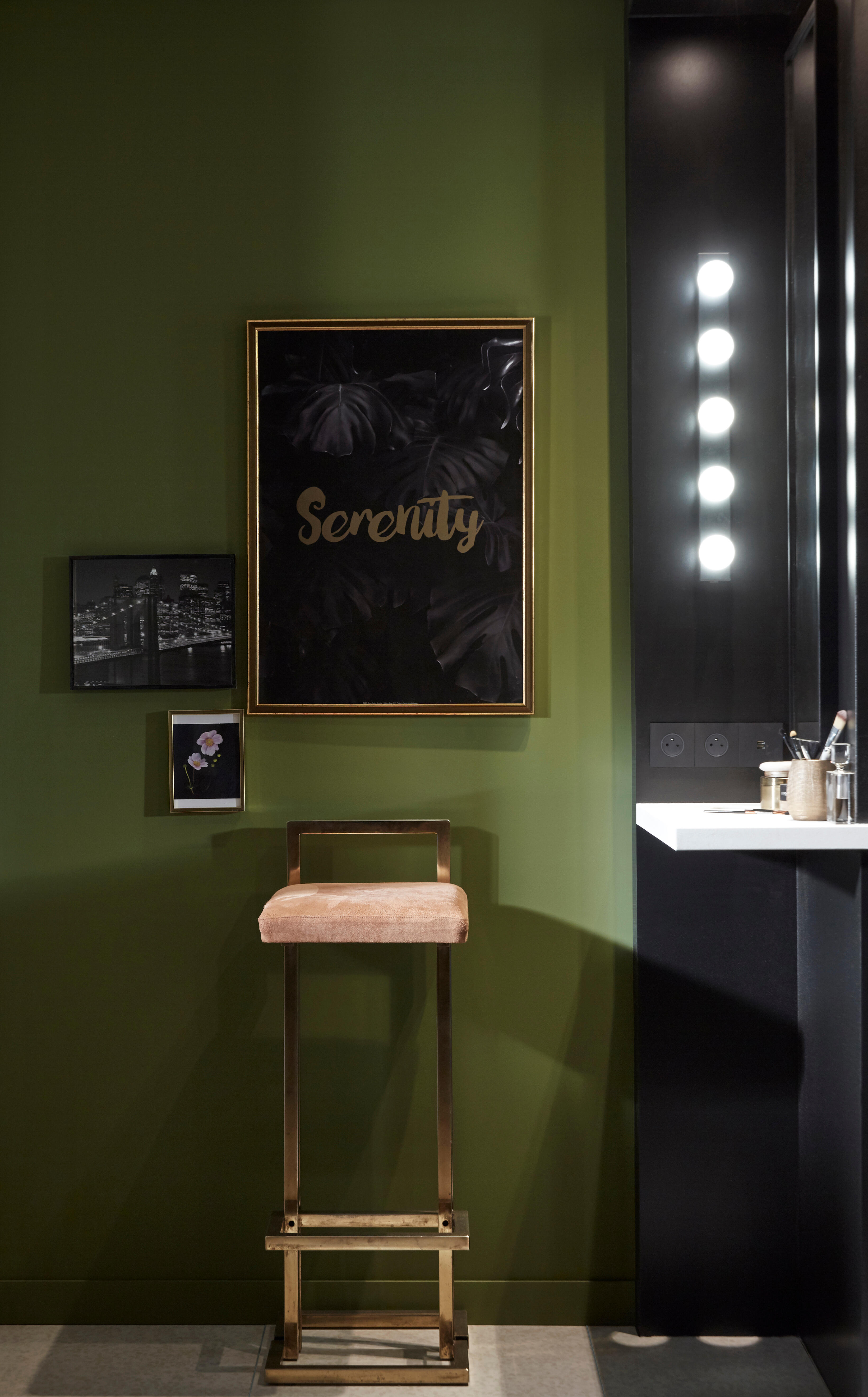 Moldura 60x80cm preto Inspire milo - 7