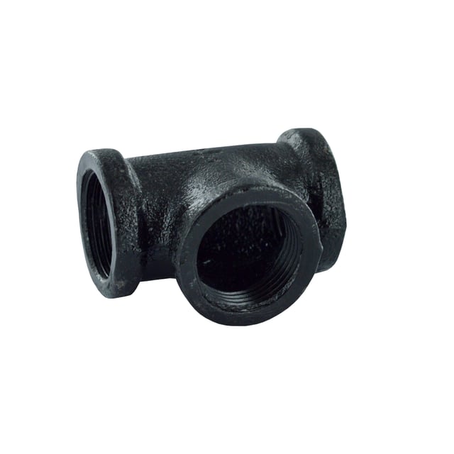 Raccord pour 3 tubes penderie MyTube D25mm rond noir