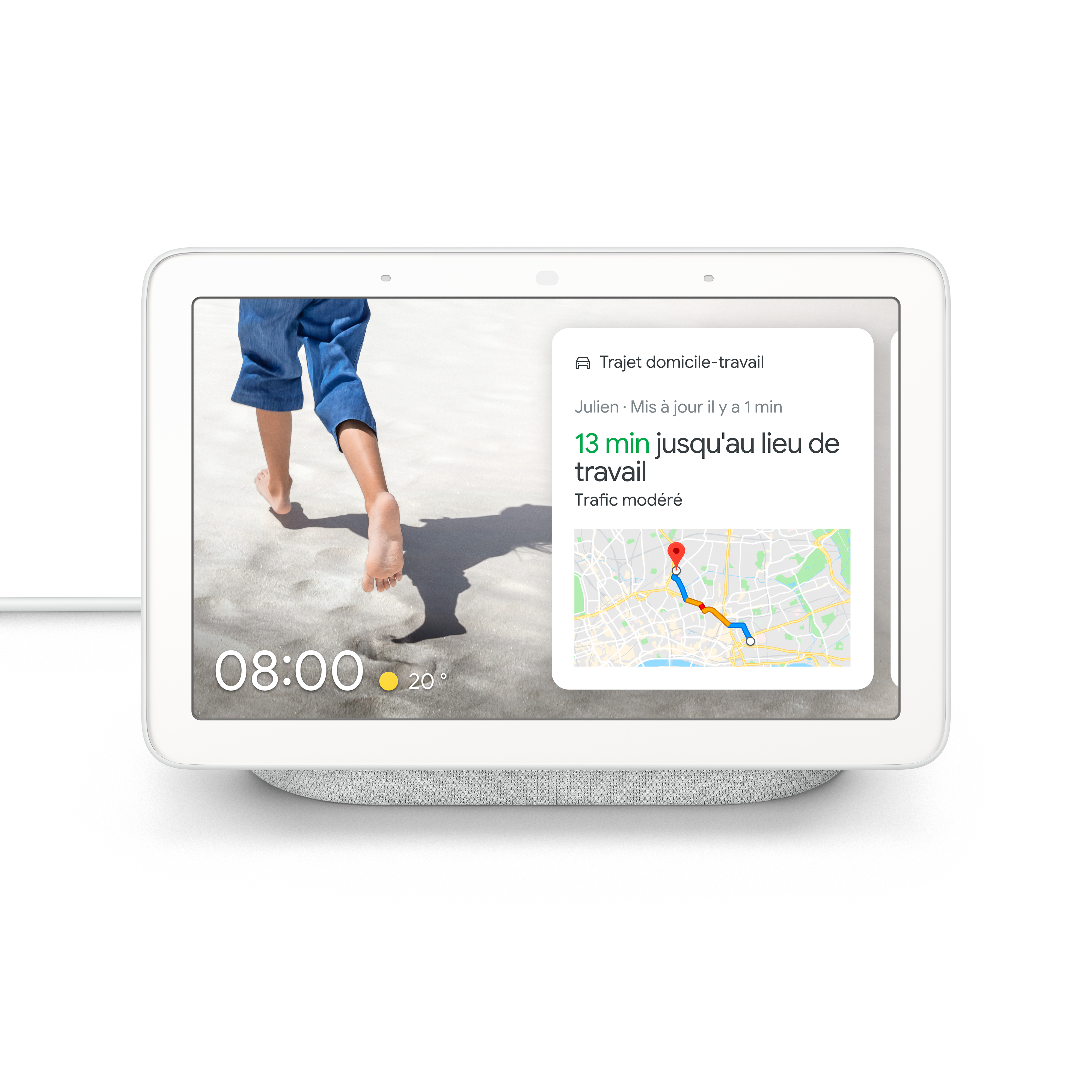 Google Nest Audio - Enceinte Connectée Avec Assistant Vocal - Bluetooth/Wi-Fi - Neuve Sous Blister