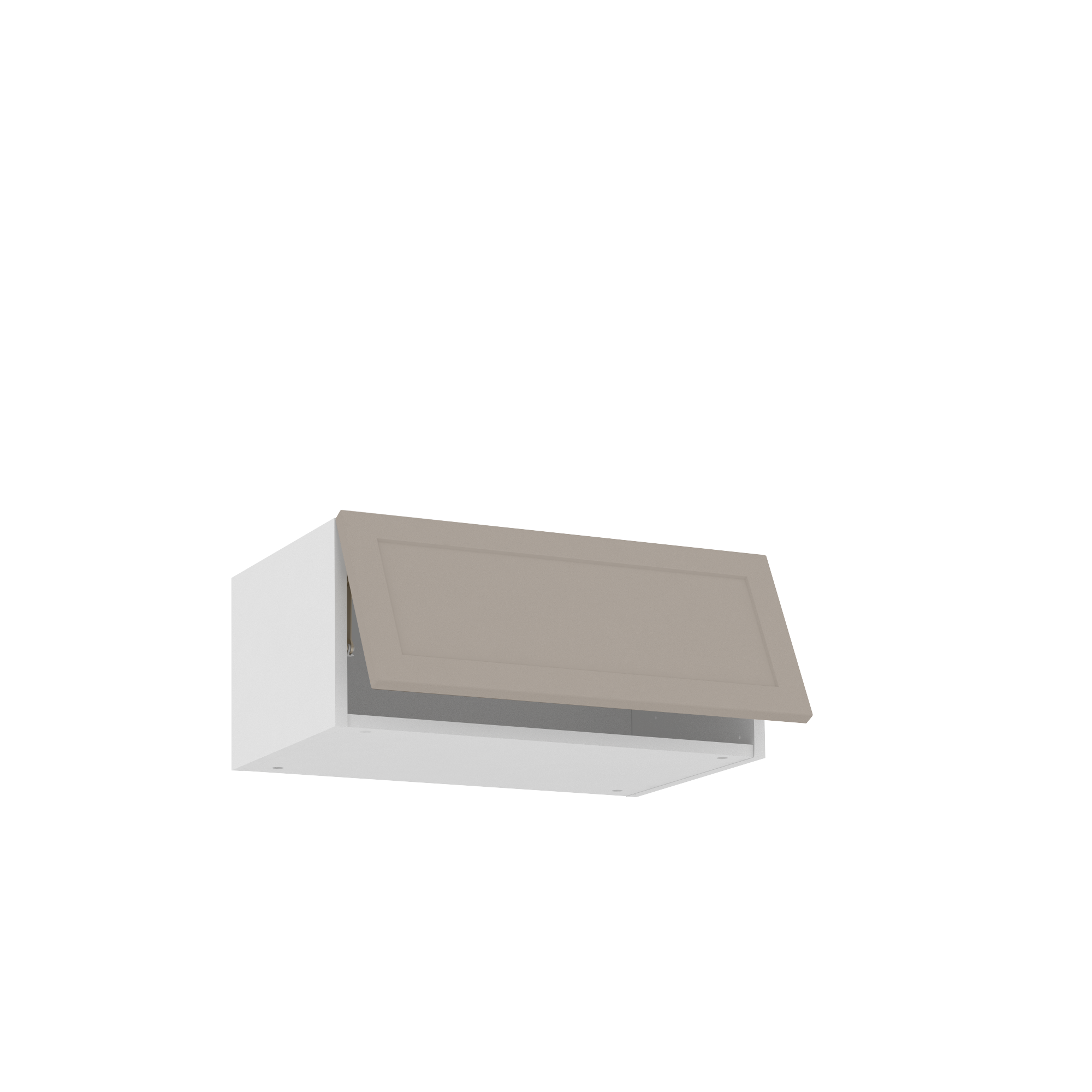 Szafka kuchenna nadstawka kompletna Newport 60 cm taupe Delinia iD