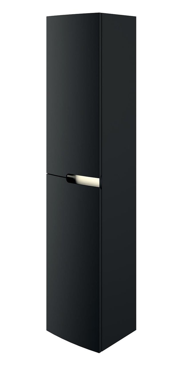 Colonne Charnières à gauche l.35 x H.161 x P.32 cm noir Egerie