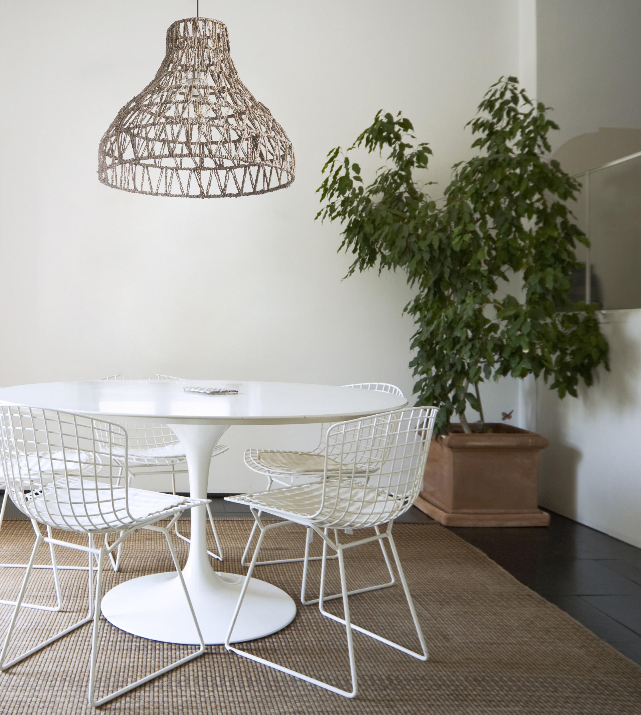 Suspension Satna bambou, beige, Diam.49 cm, E27 - 2