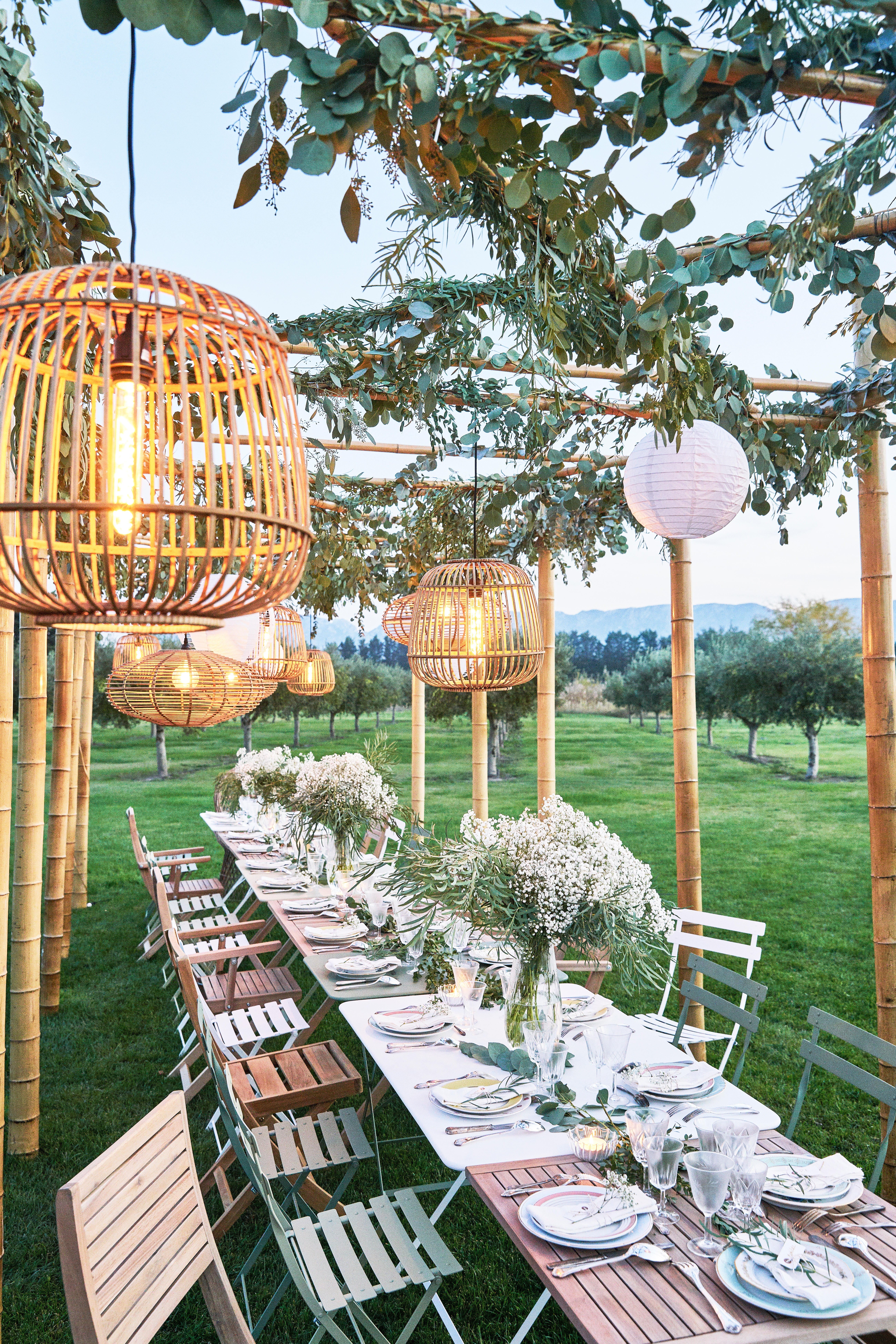 Sedia da giardino in legno pieghevole Solis Origami NATERIAL, seduta in acacia marrone, 2 pezzi - 5