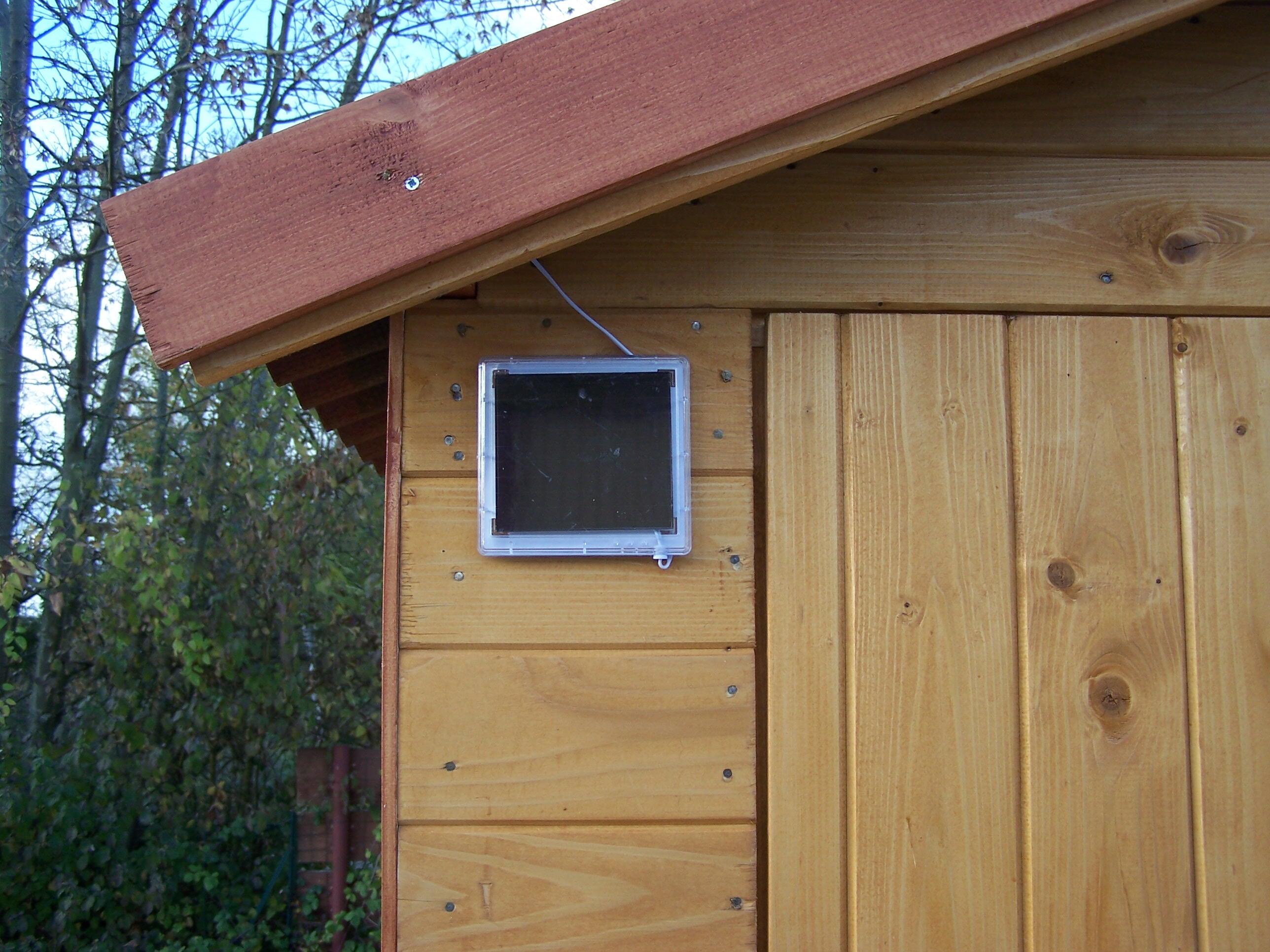 Abri de jardin bois HABRITA Ed 1414 wc Ep.16 mm, 1.44 m² - 2