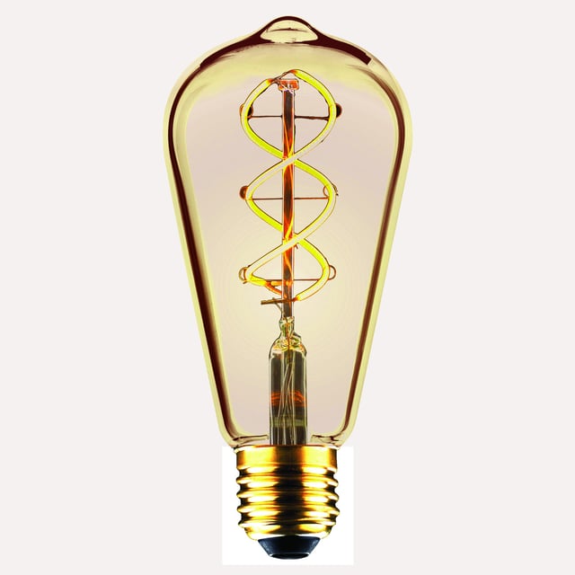 Ampoule led décorative, Edison E27, 80lm = 26W, blanc très chaud, XXCELL