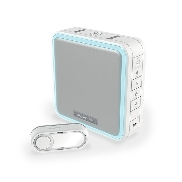 Carillon sans fil connecté 200 m HONEYWELL HOME, blanc
