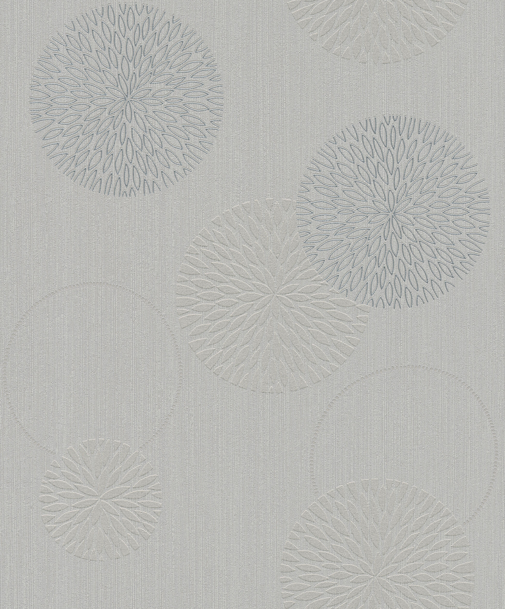 Papier peint vinyle Spot bulles gris - 2