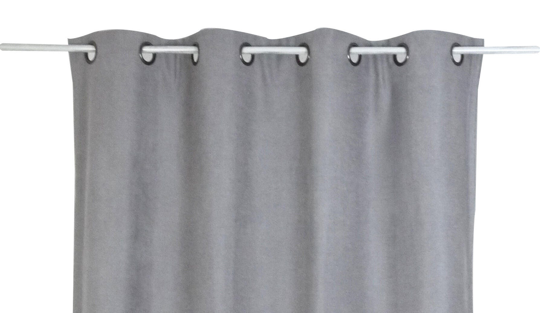 Cortina Térmica Opaca Cinta Fruncida Alaska Poliéster Liso Beige Sepia De 140x240cm | Leroy Merlin