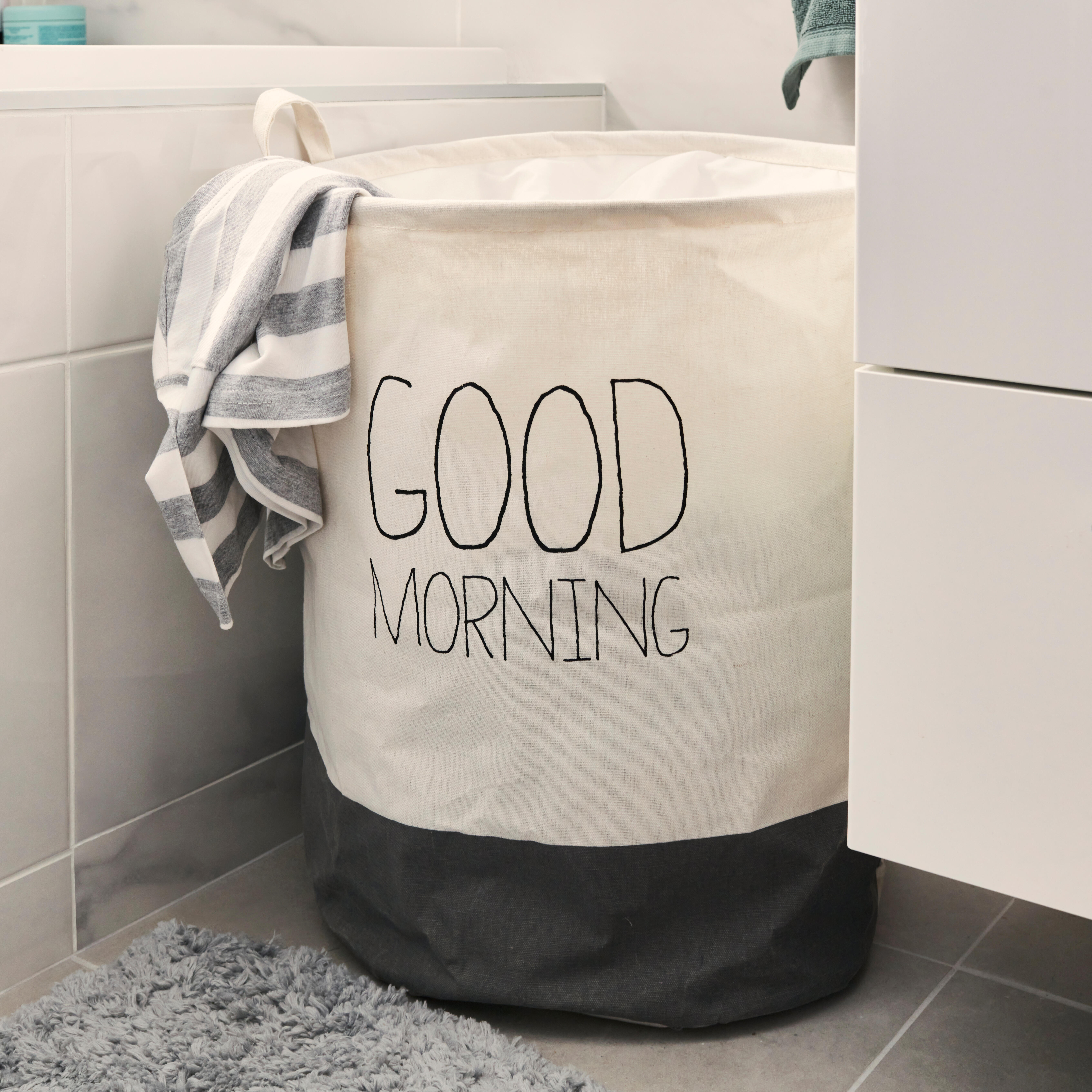 Panier à linge paris n°1 Pop up morning l.40 x H.50 x P.40 cm - 3