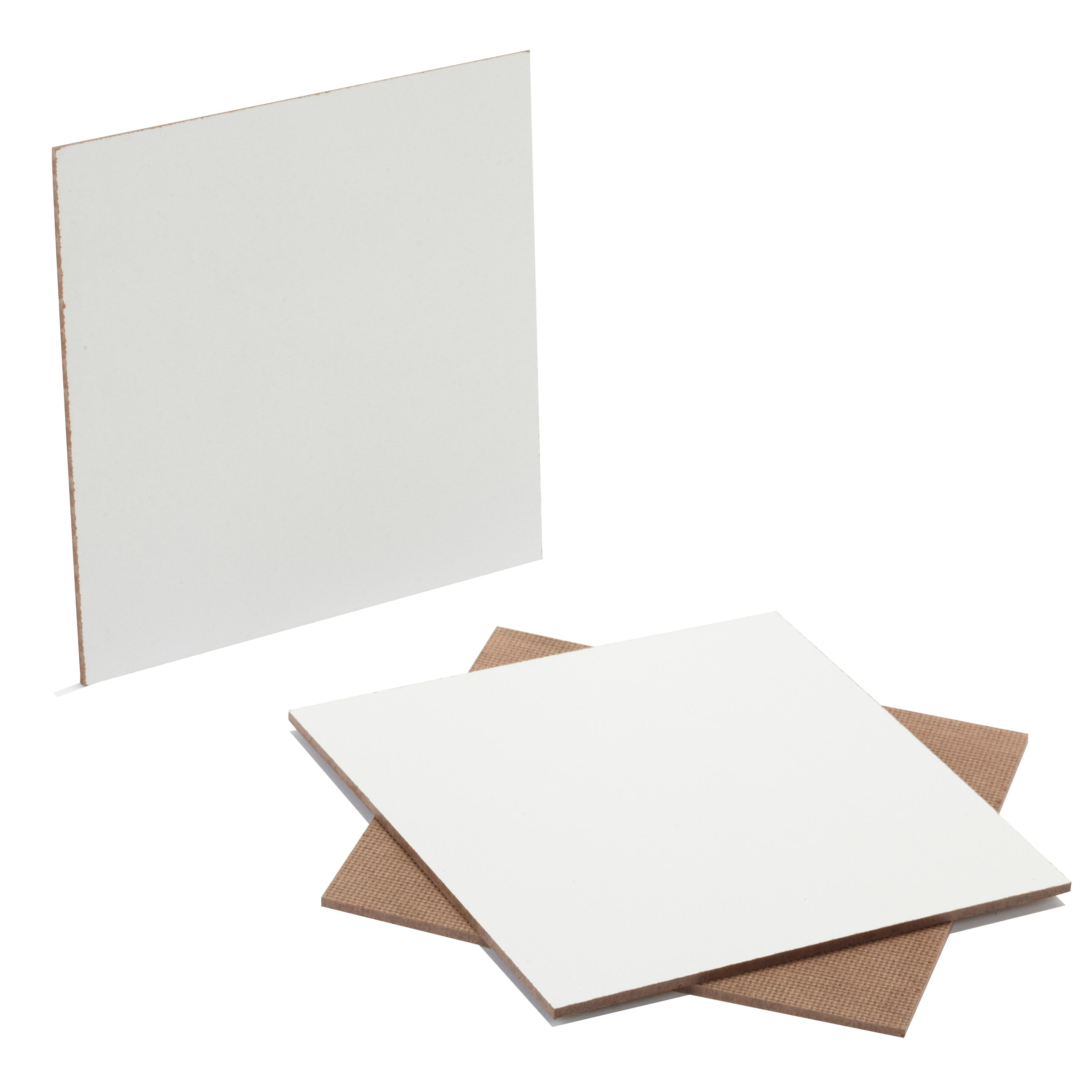 Prédécoupé fibres dures blanc, Ep.3.2 mm L.120 x l.60 cm - 2