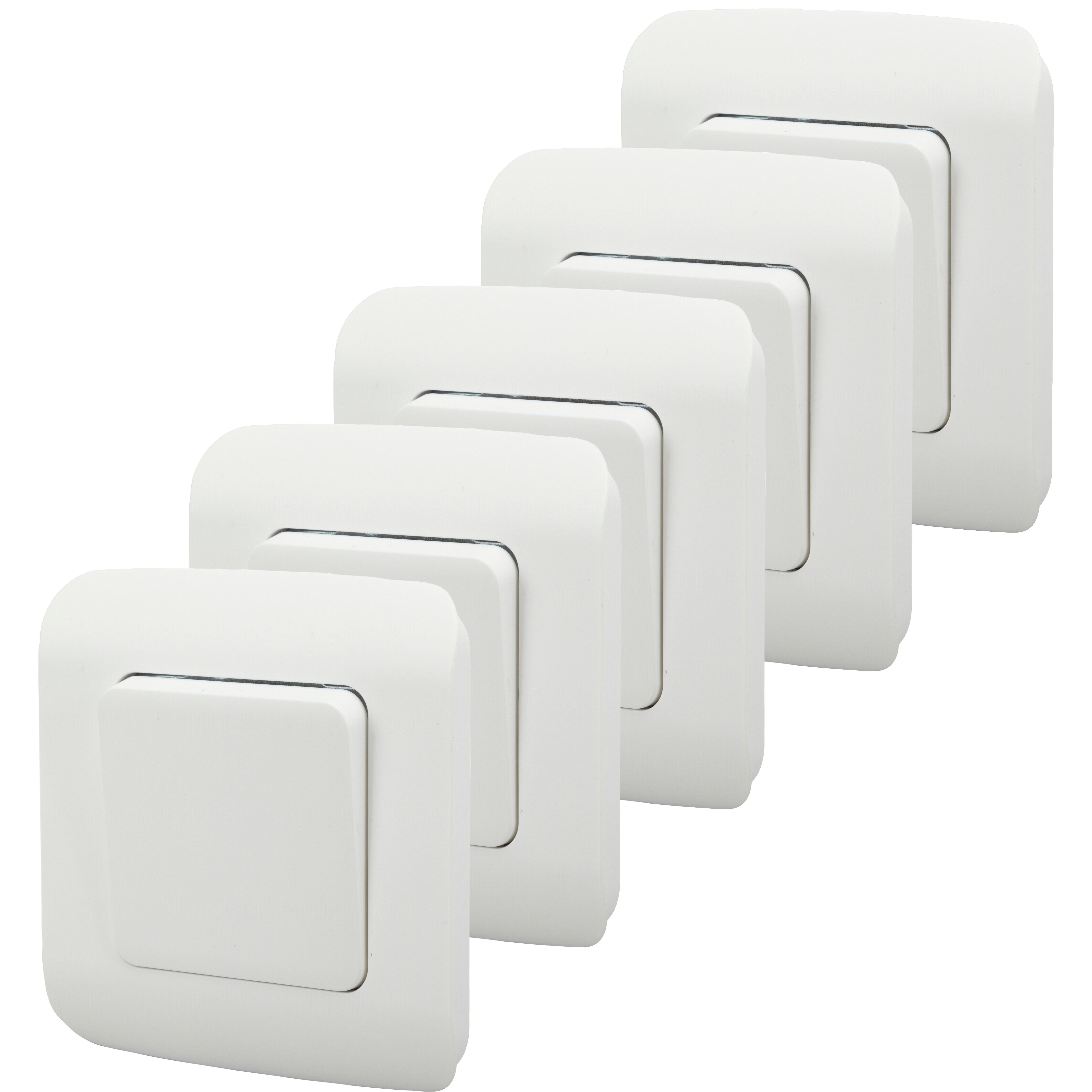 Legrand   Lot 5 Interrupteurs Ou Va Et Vient Céliane 10AX