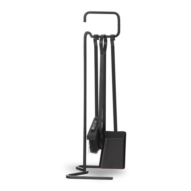 Serviteur acier noir LE MARQUIER Basic pieds, 3 accessoires