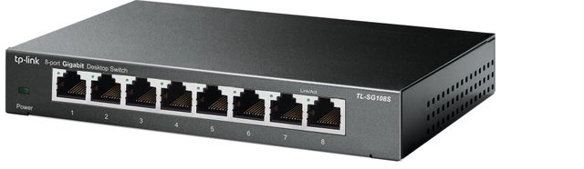 Switch de bureau 8 ports Gigabit - Boîtier métal TP-Link TL-SG108S