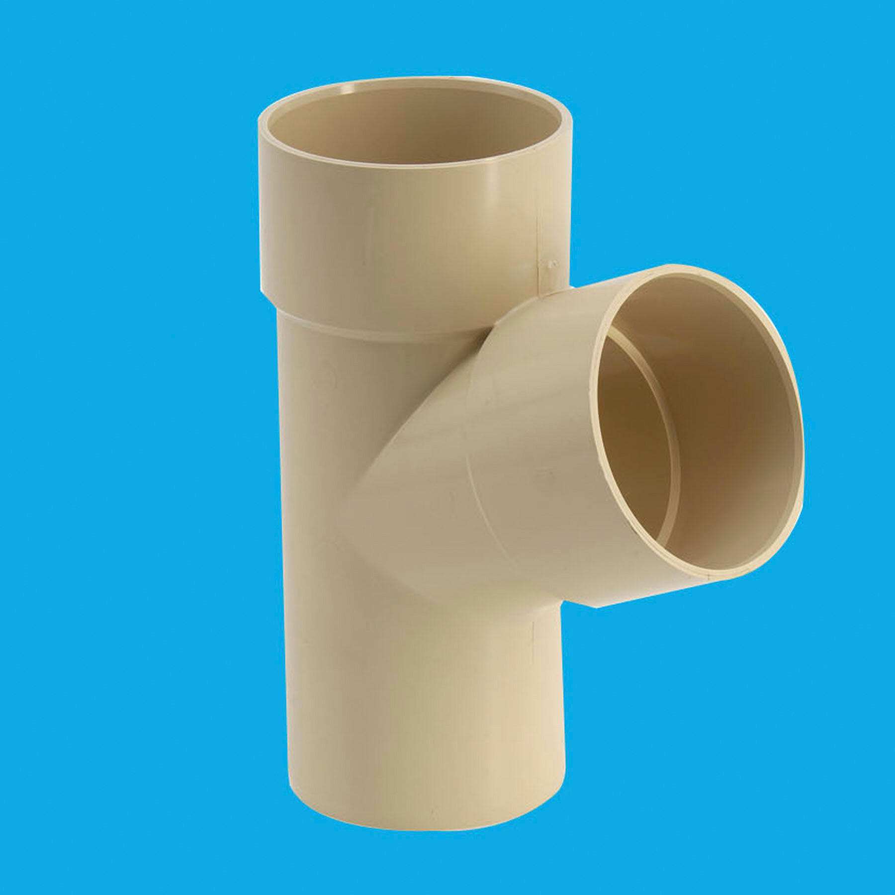 Culotte 67.3° pvc sable GIRPI, Dév.33 cm Diam.100 mm - 3