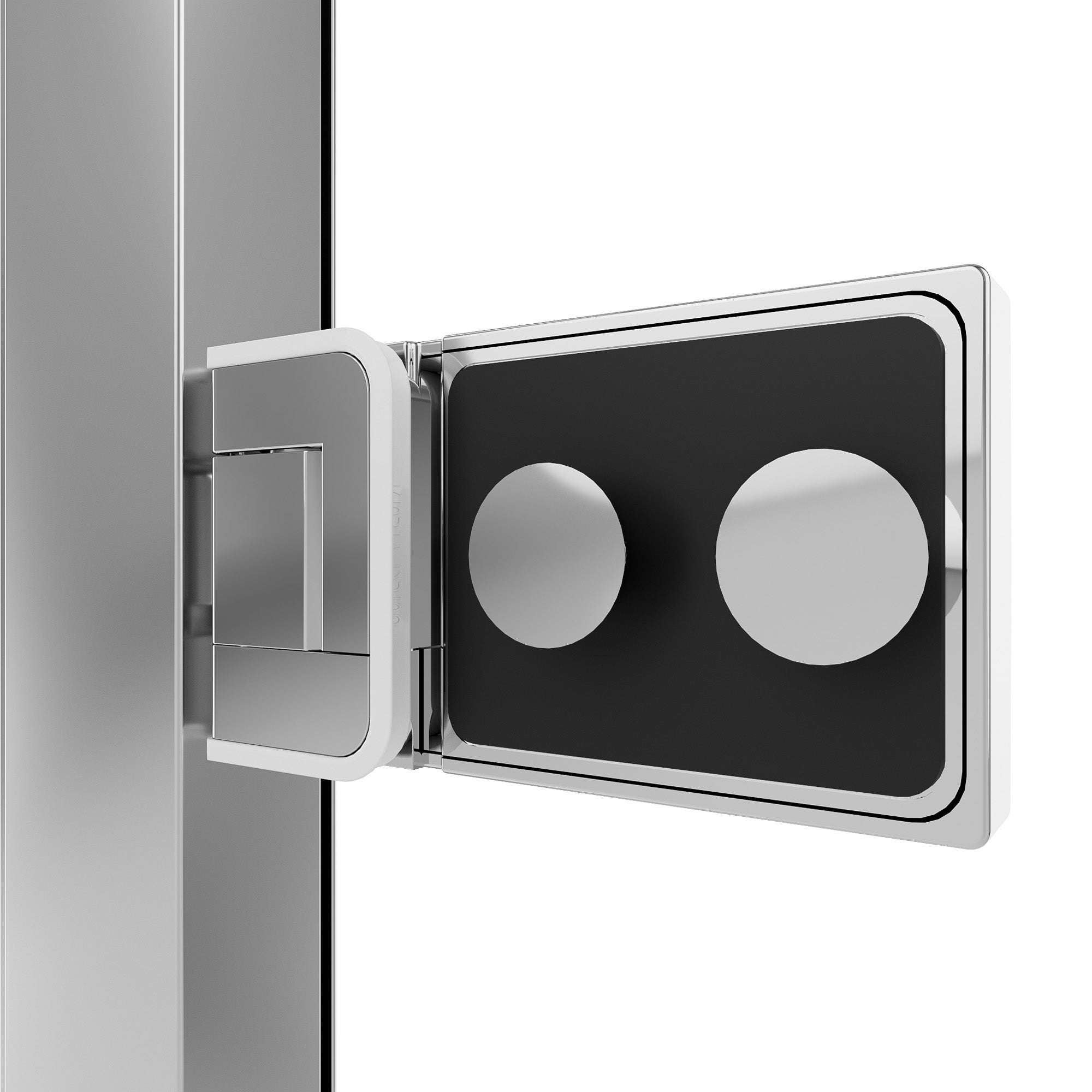 Porte de douche pivotante produit sans finition 90 cm, Delia - 6