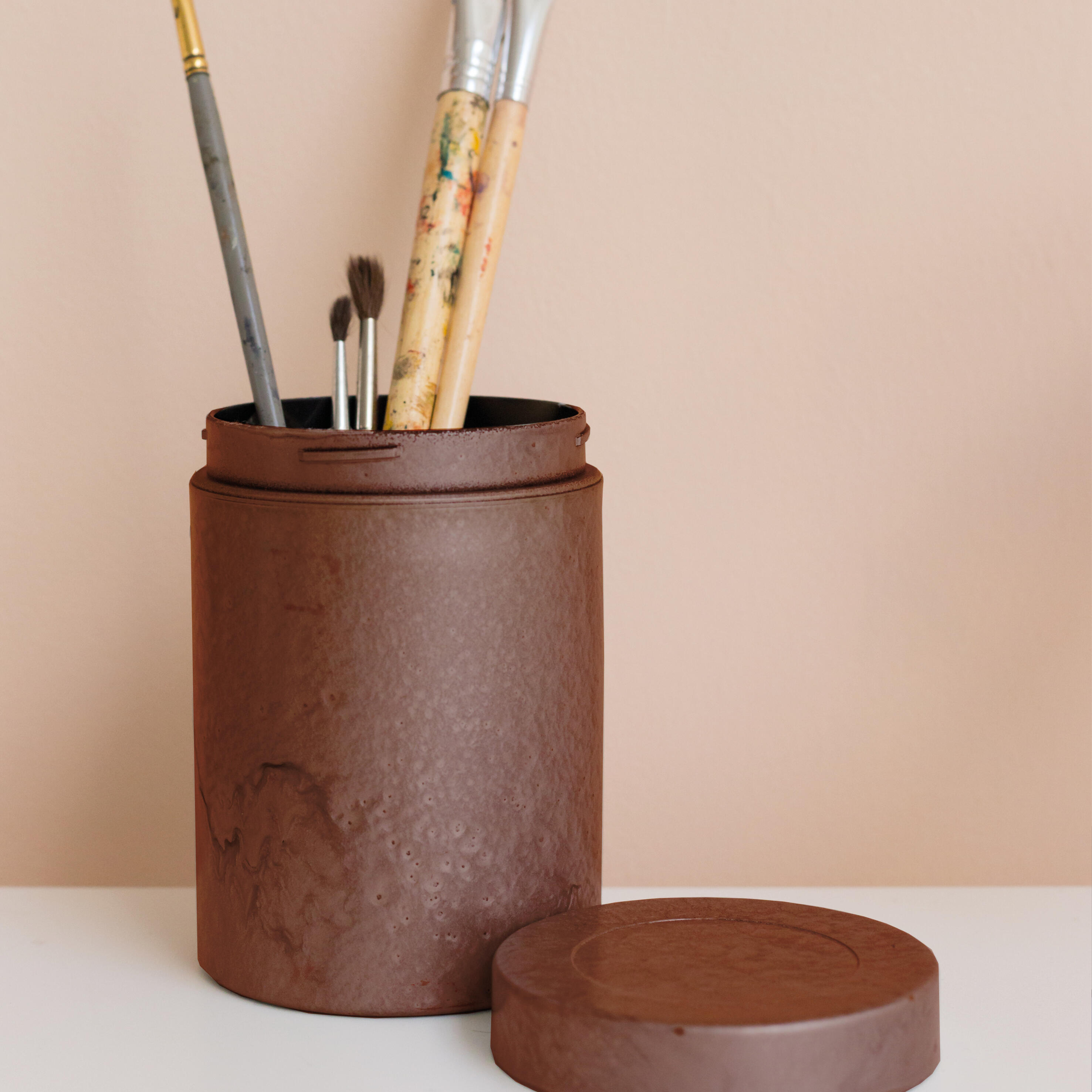 Bombe de peinture Relook tout MAISON DECO rouille pailleté mat 400 ml - 3