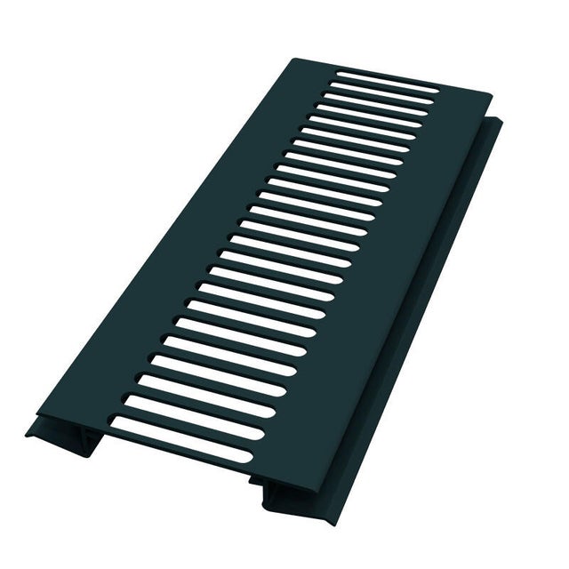 Grille de ventilation pvc FREEFOAM gris anthracite 3 m