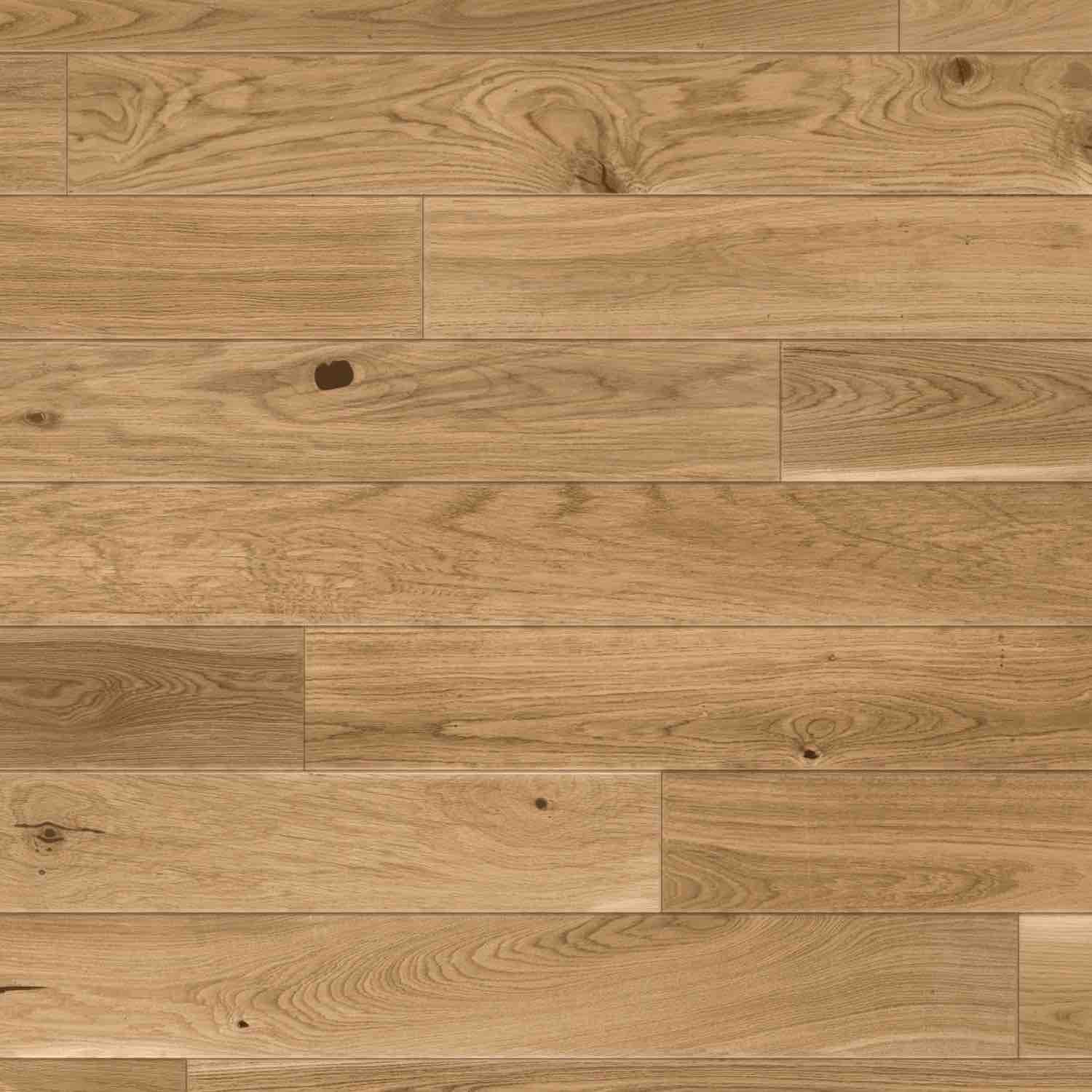 Echantillon Parquet forte chêne blond vitrifié M - 4