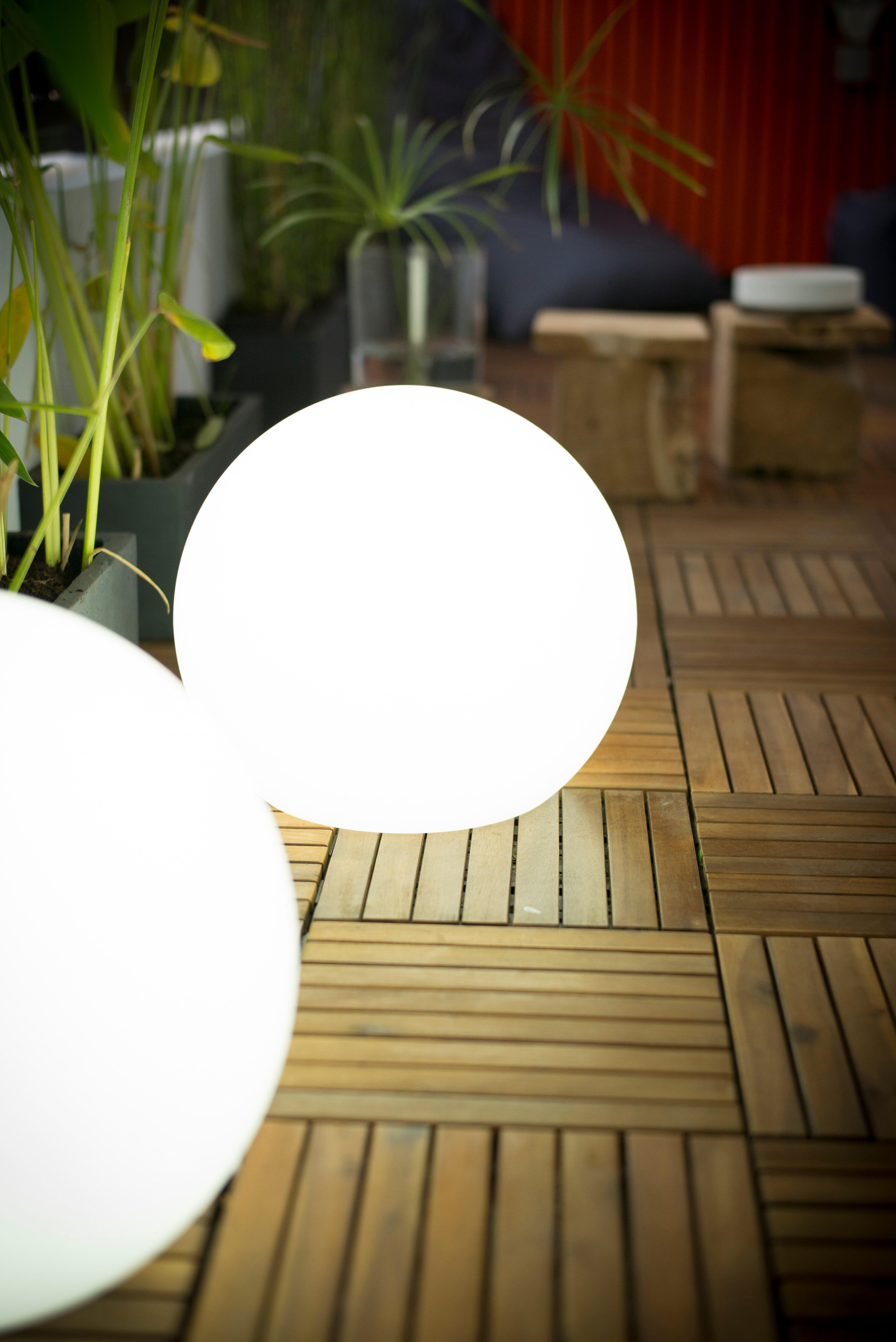 Lampada da esterno BULY H 26.5 cm, in polietilene , luce bianco freddo E27 650LM NEWGARDEN - 4